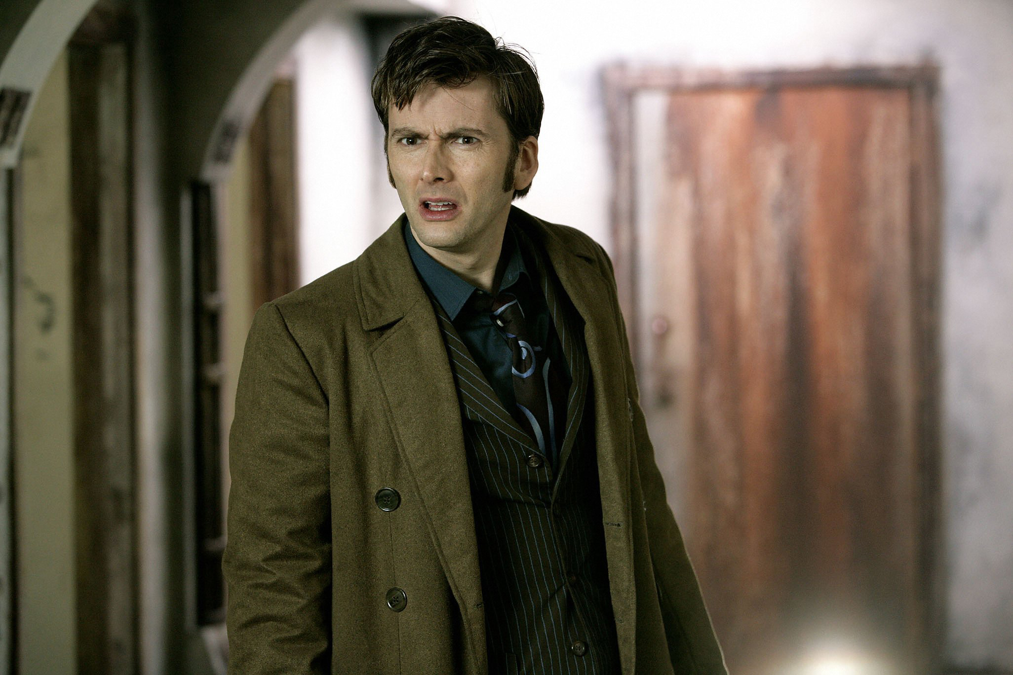 David Tennant, Doctor Who, Tenth Doctor - desktop wallpaper
