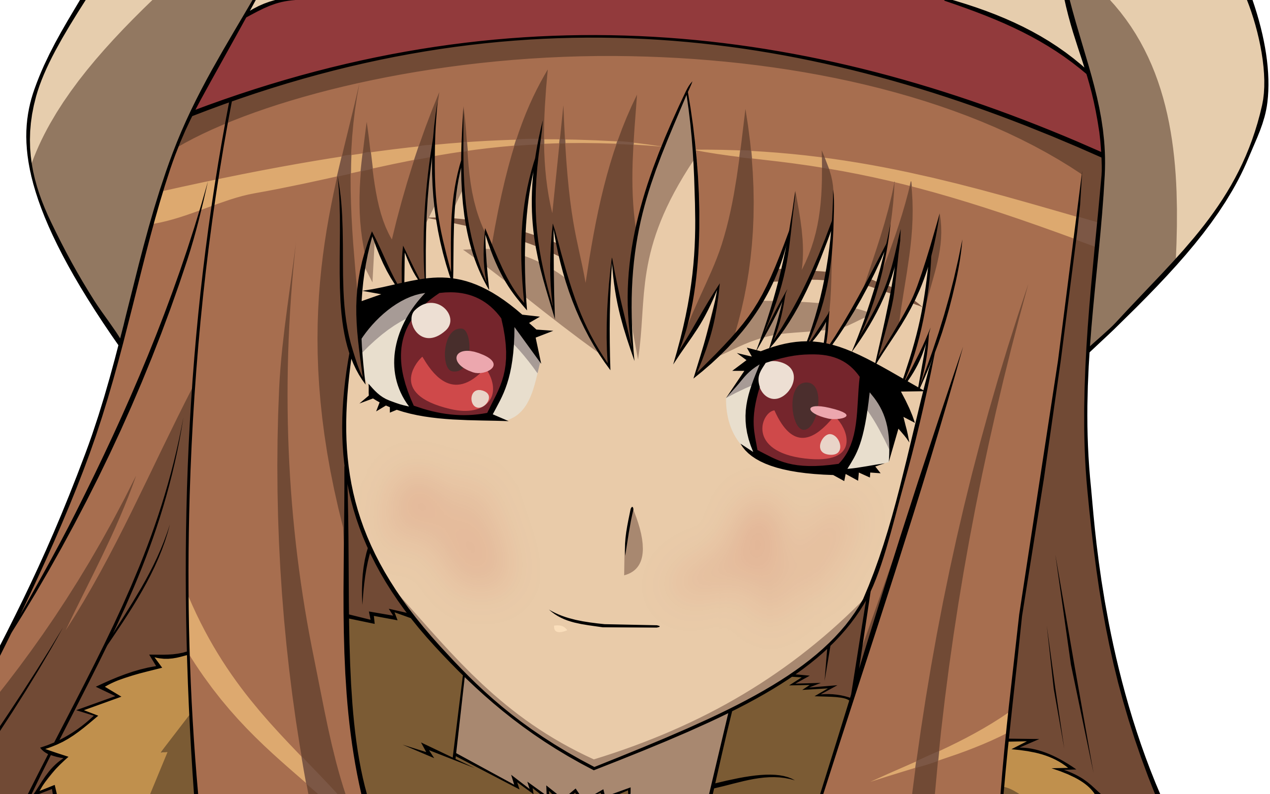 Spice and Wolf, transparent, Holo The Wise Wolf, anime vectors - desktop wallpaper