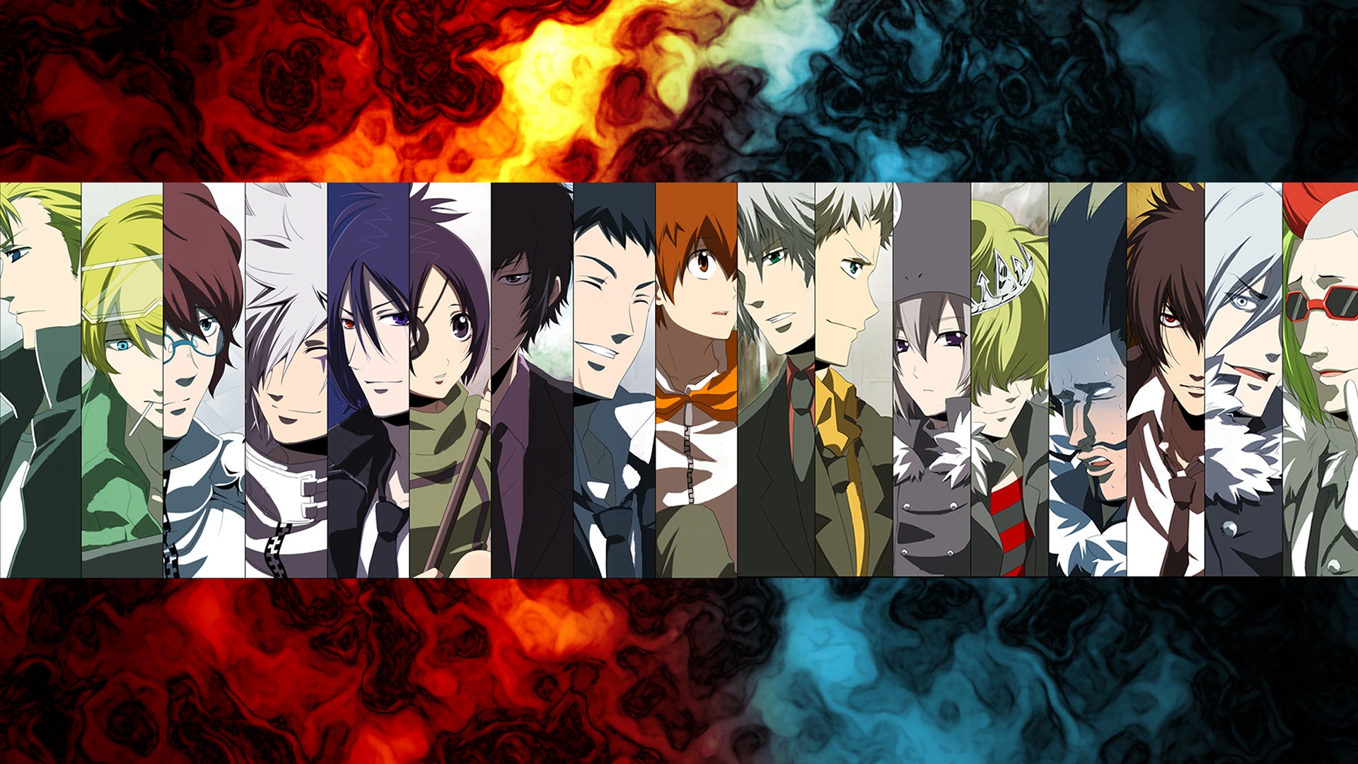 Katekyo Hitman Reborn, characters, anime, panels - desktop wallpaper