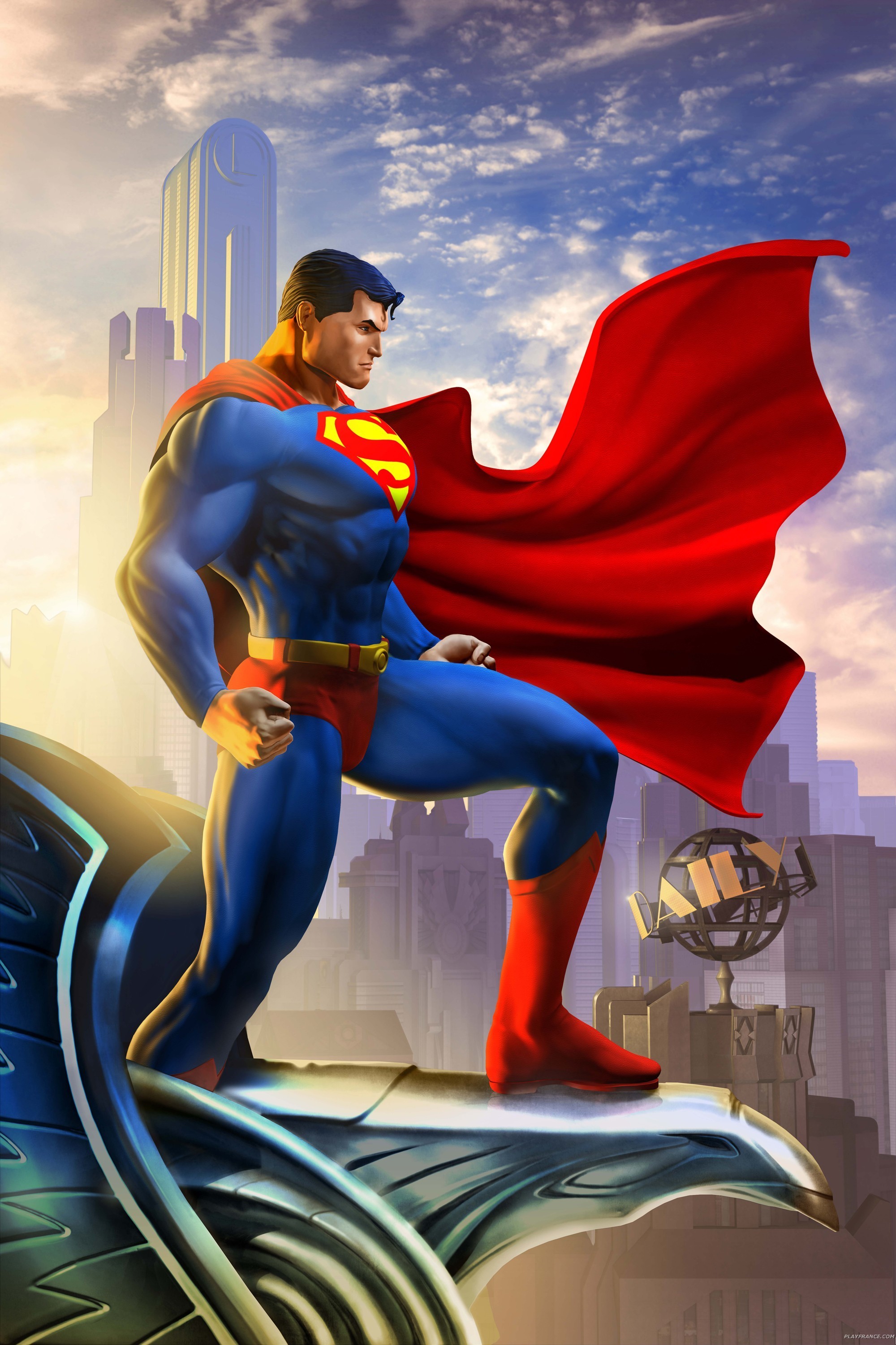 video games, DC Comics, Superman, artwork - desktop wallpaper