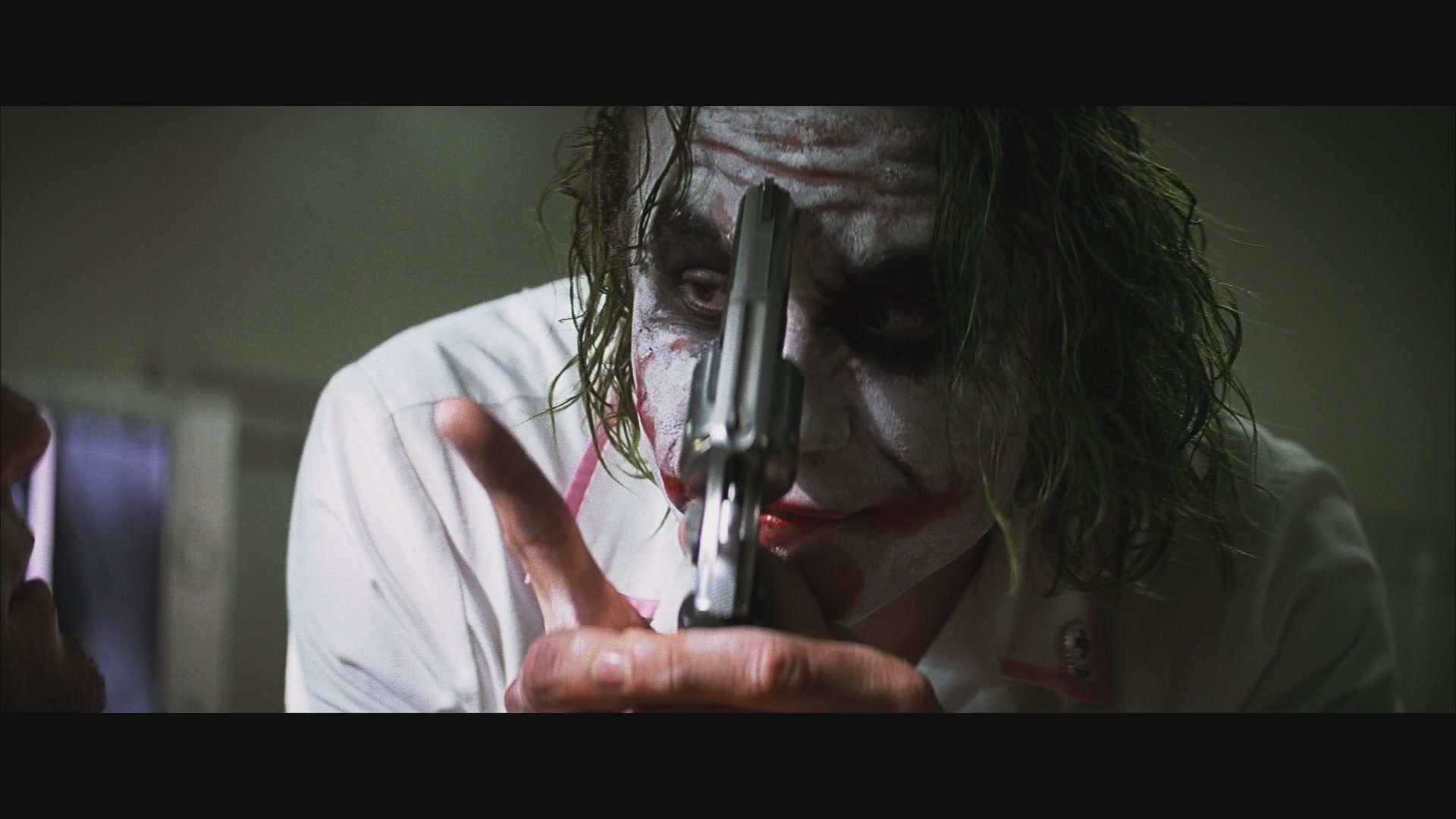 guns, movies, The Joker, Heath Ledger, The Dark Knight - desktop wallpaper