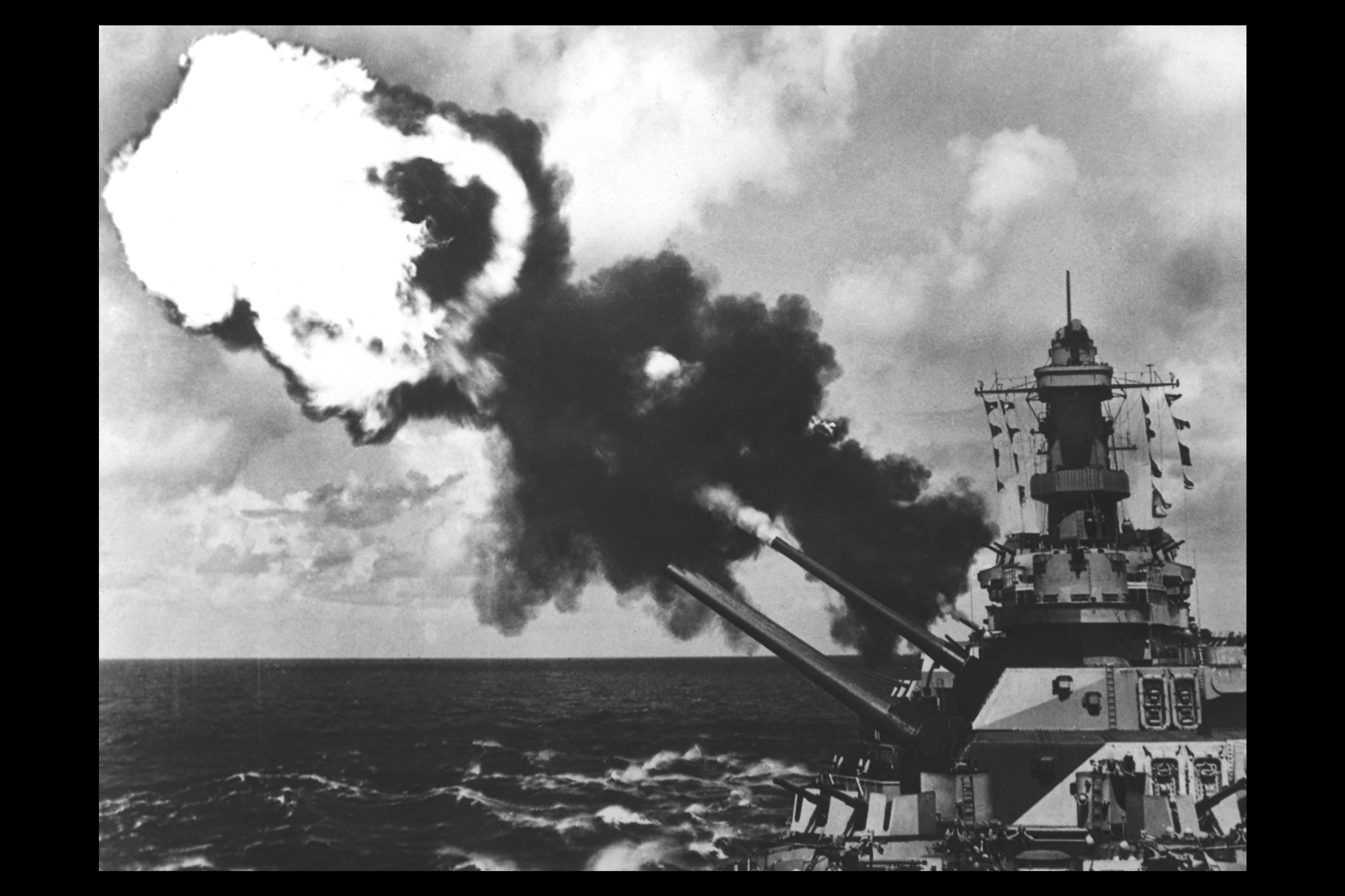 ships, navy, World War II, vehicles, battleships - desktop wallpaper