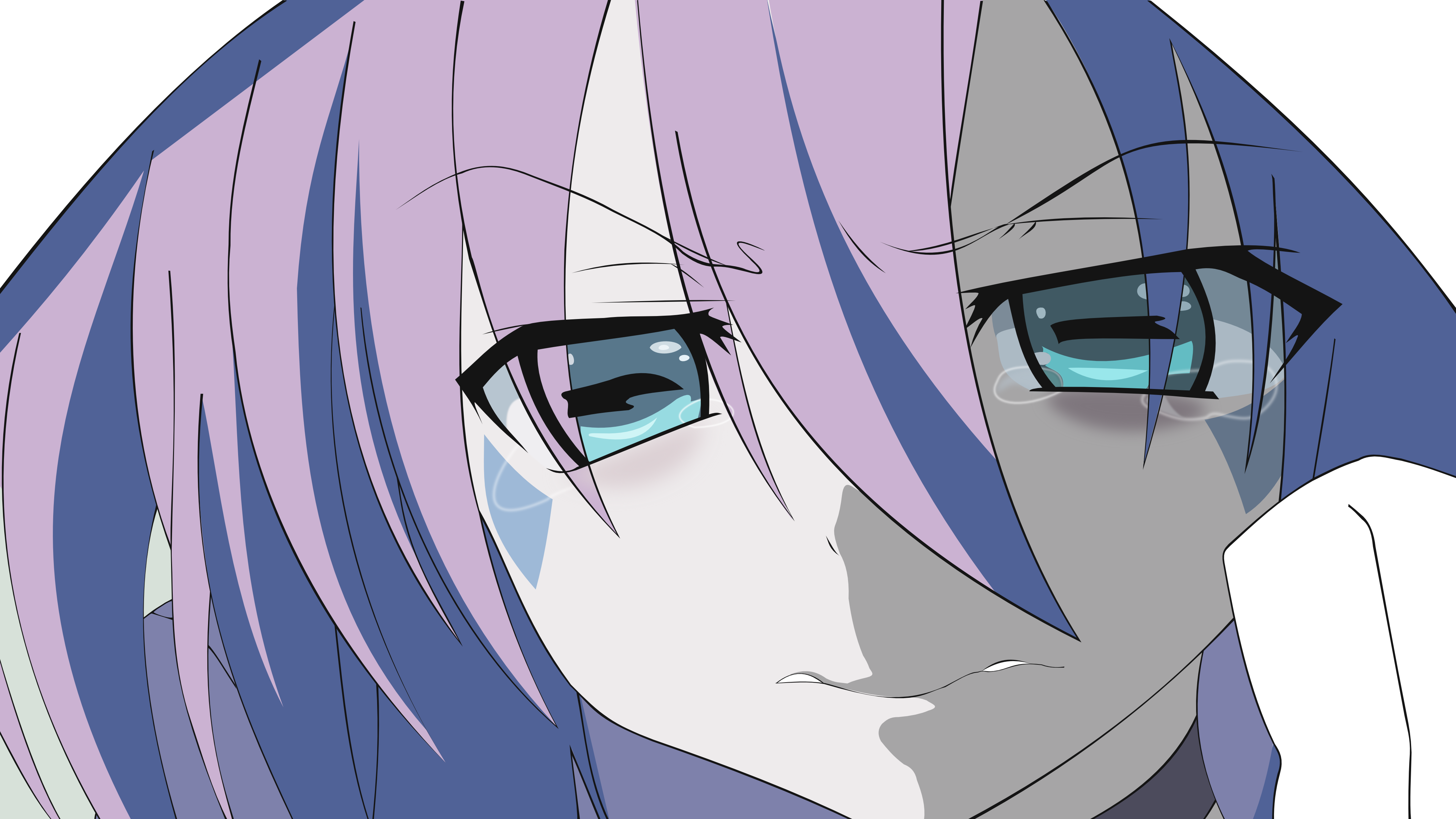close-up, sad, Yumekui Merry, crying, Merry Nightmare, anime girls, faces - desktop wallpaper