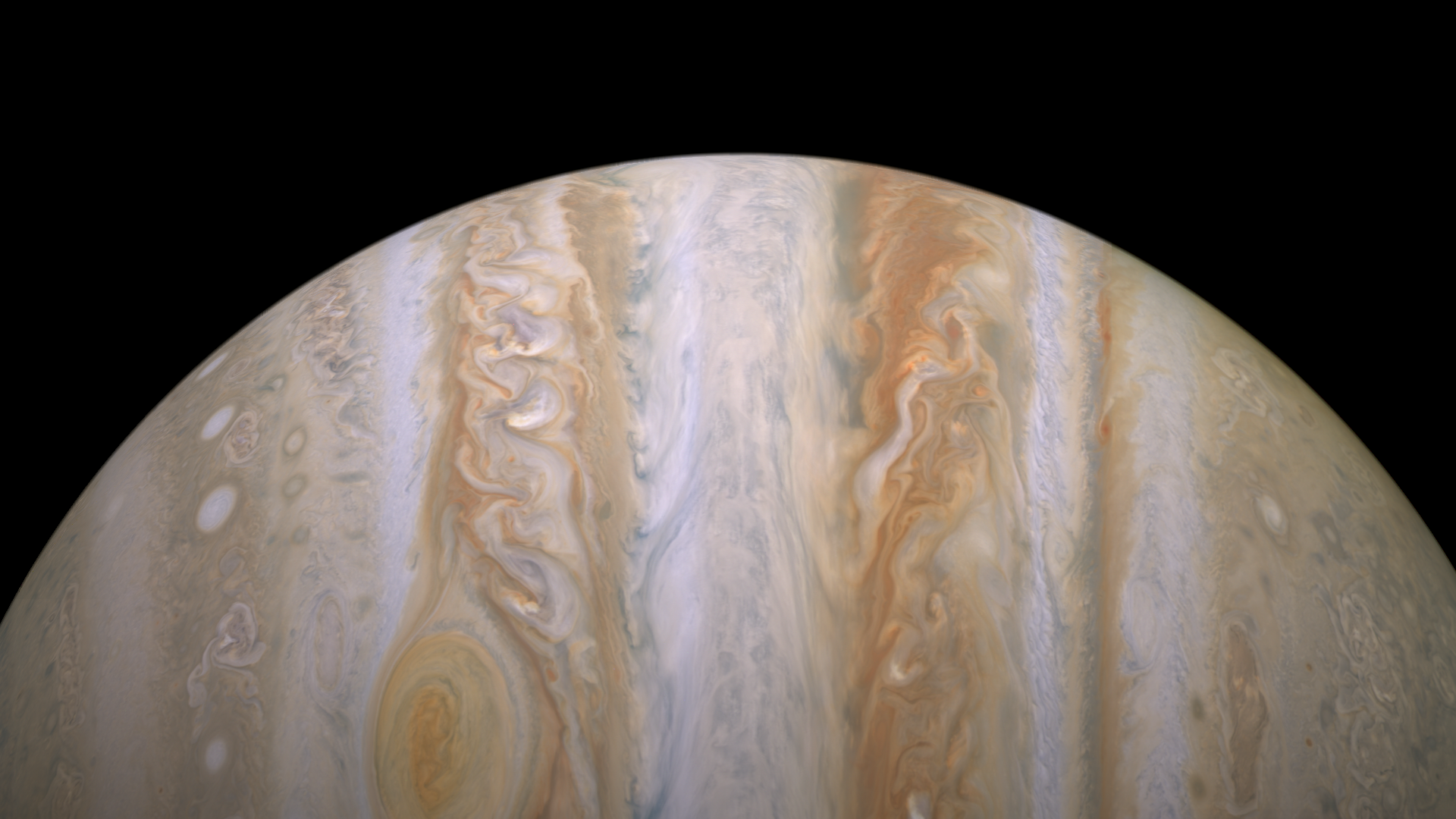 outer space, Solar System, planets, Jupiter - desktop wallpaper