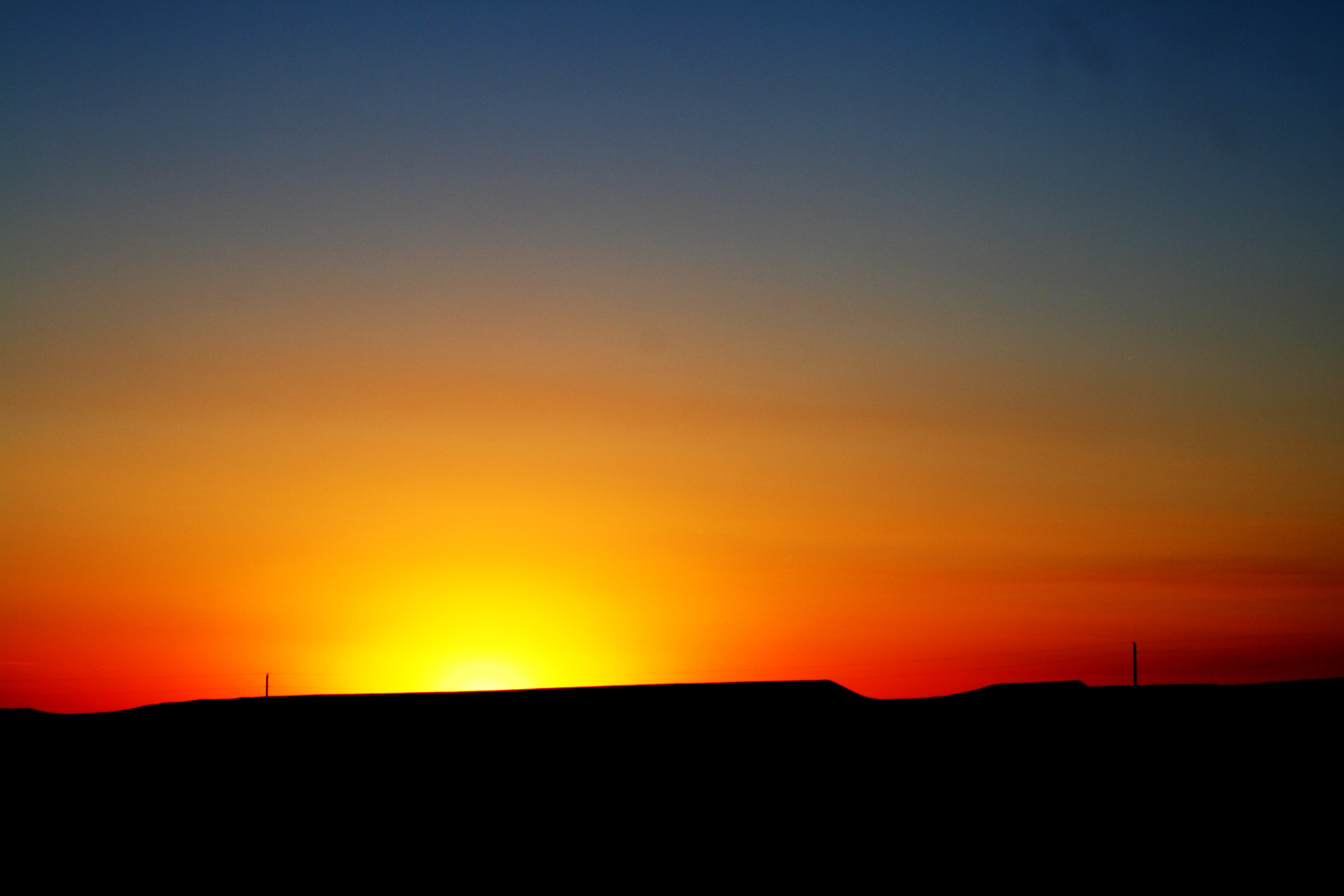 sunset, abstract, landscapes, western, Wyoming - desktop wallpaper