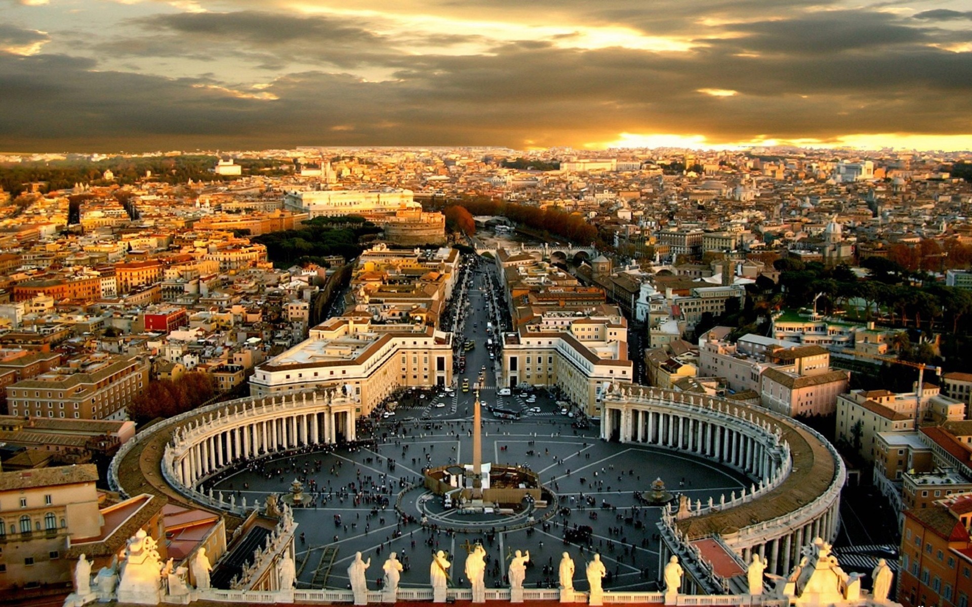 landscapes, cityscapes, Rome, vatican city, cities - desktop wallpaper