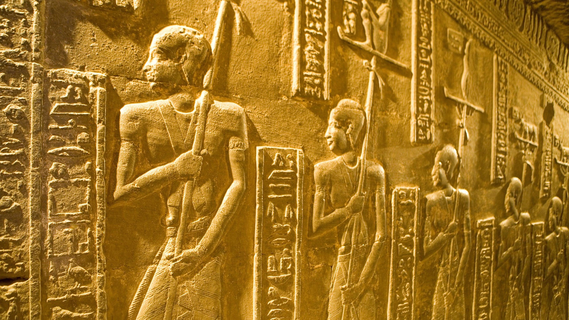 Egypt, temples - desktop wallpaper
