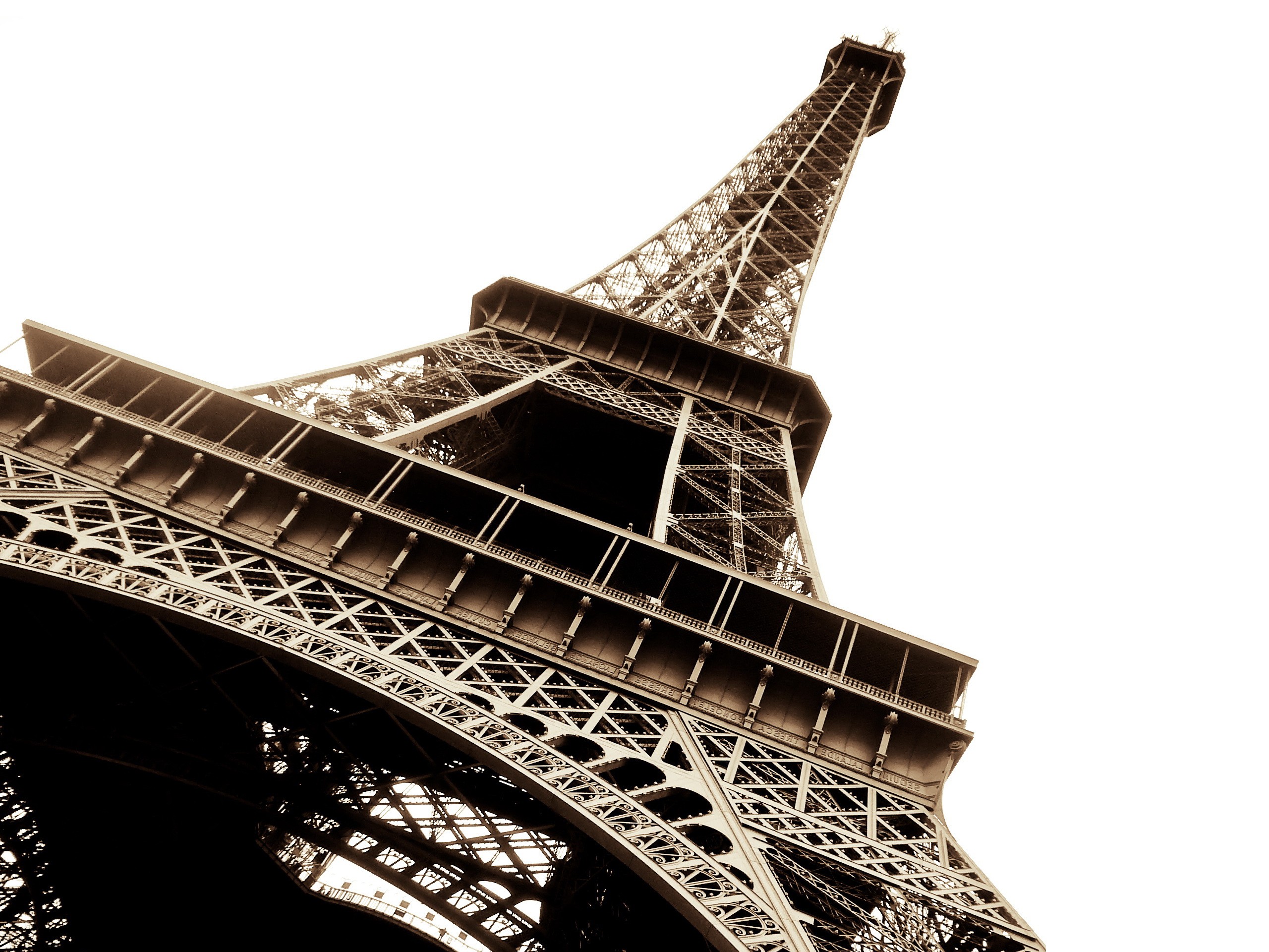 Eiffel Tower, Paris, architecture - desktop wallpaper