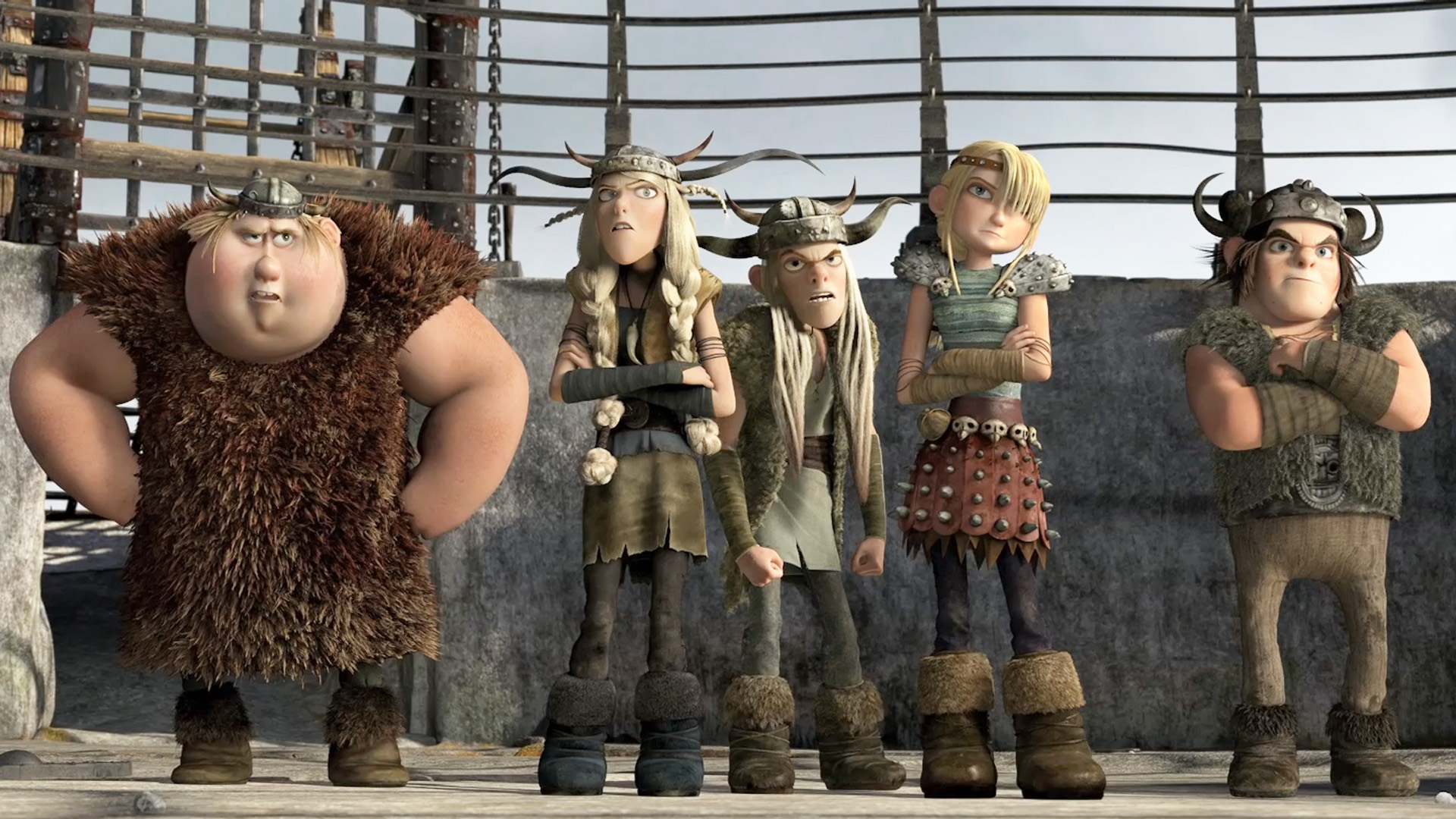 How to Train Your Dragon, Hiccup, astrid, Ruffnut, Tuffnut, Fishlegs, Snotlout - desktop wallpaper