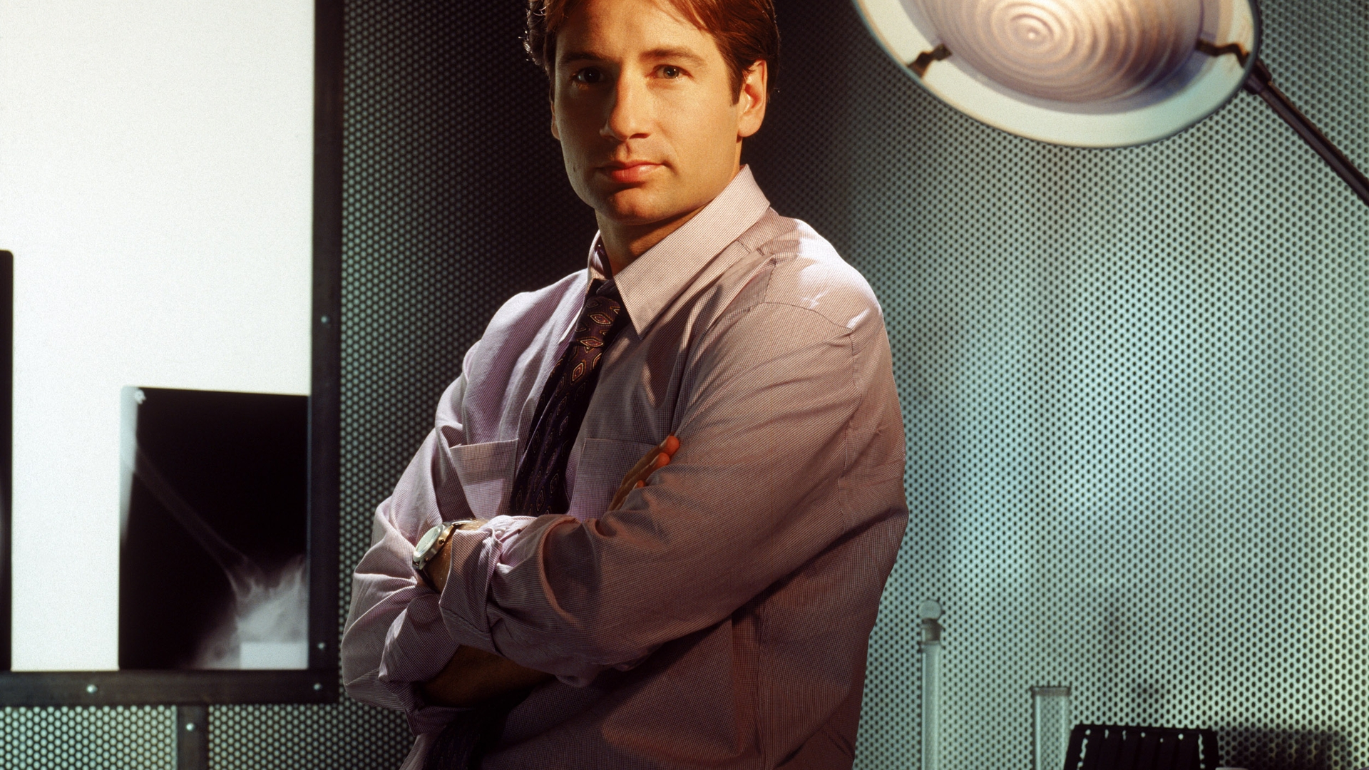 David Duchovny, Fox Mulder, The X-Files - desktop wallpaper
