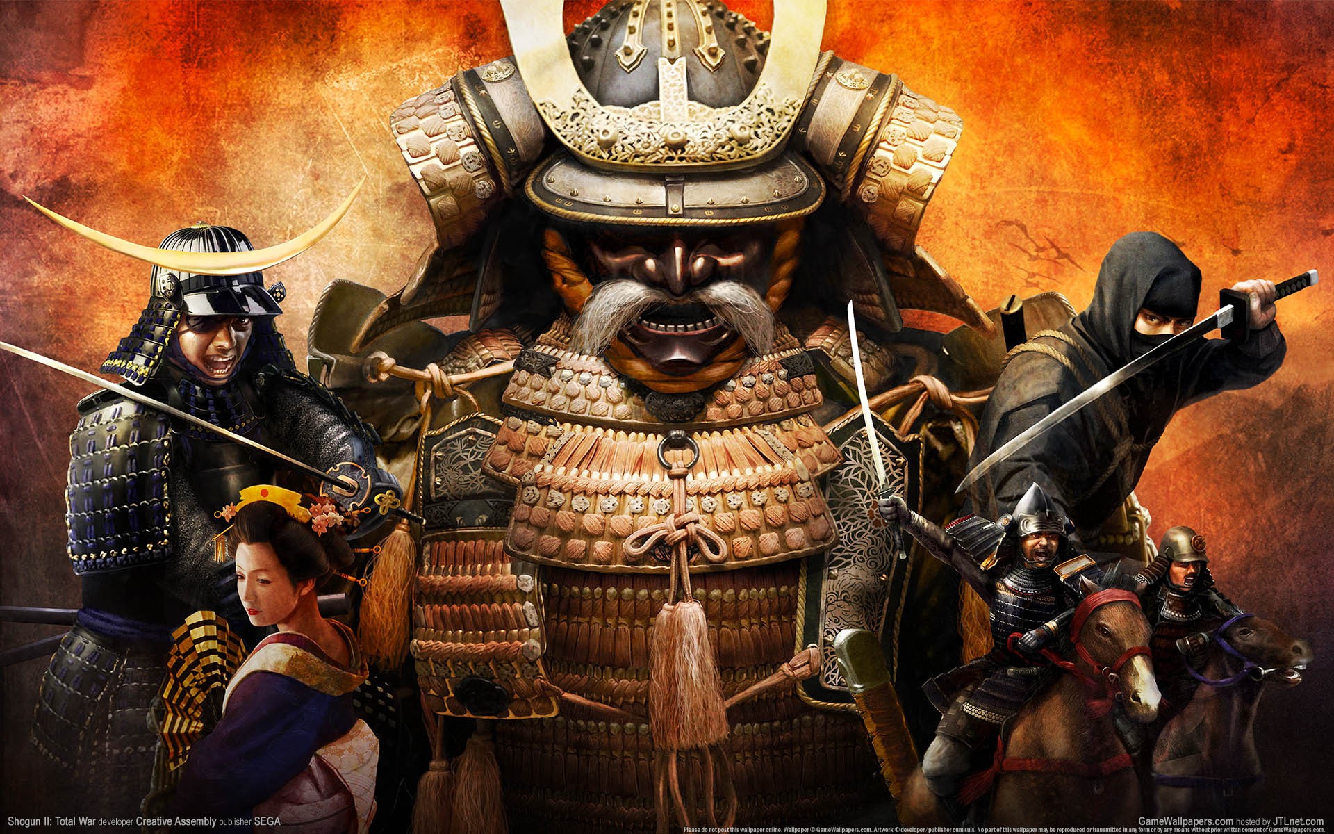 Shogun 2, Total War, HDR photography, 3D - desktop wallpaper