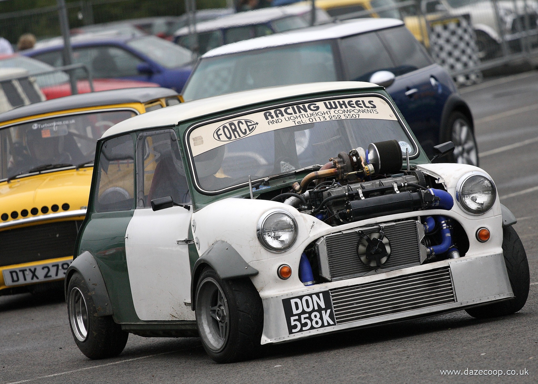 cars, mini cooper, vehicles, tuning, modified, front angle view - desktop wallpaper