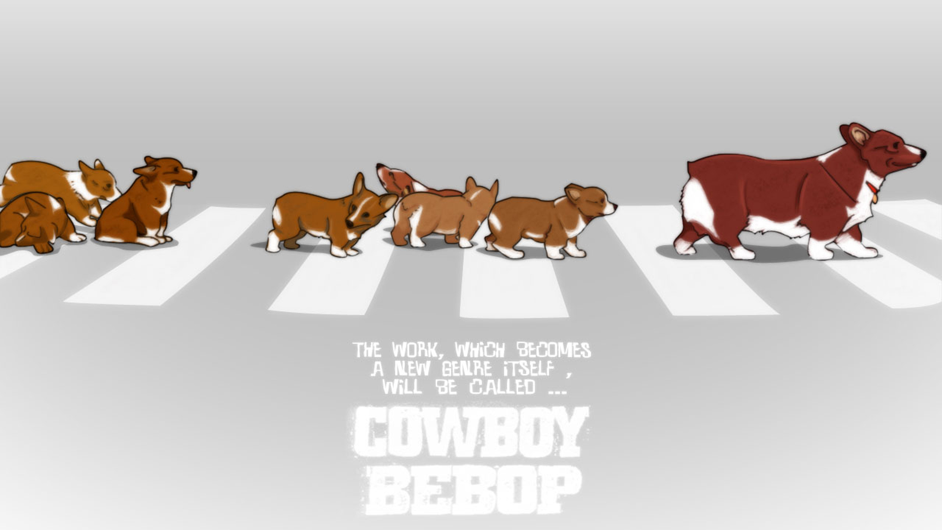 Cowboy Bebop, Corgi - desktop wallpaper