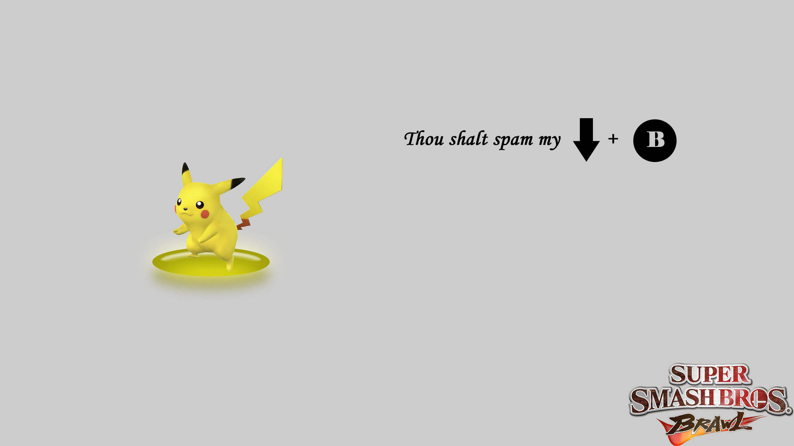 Pikachu, Super Smash Bros - desktop wallpaper