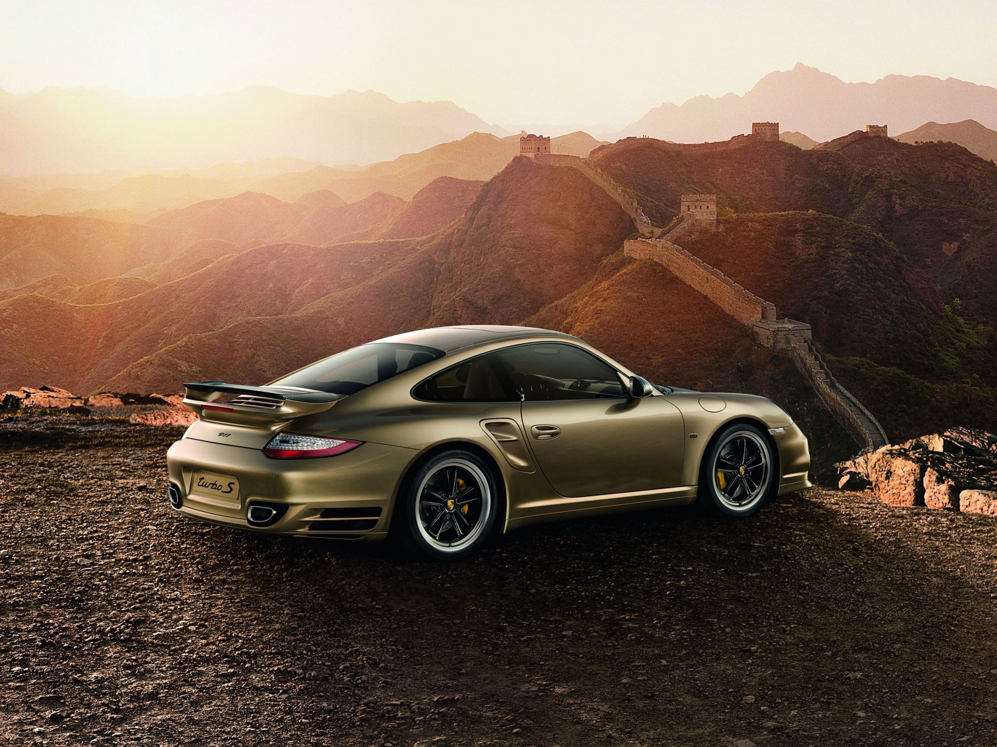 Porsche, cars, Porsche 911 Turbo S - desktop wallpaper