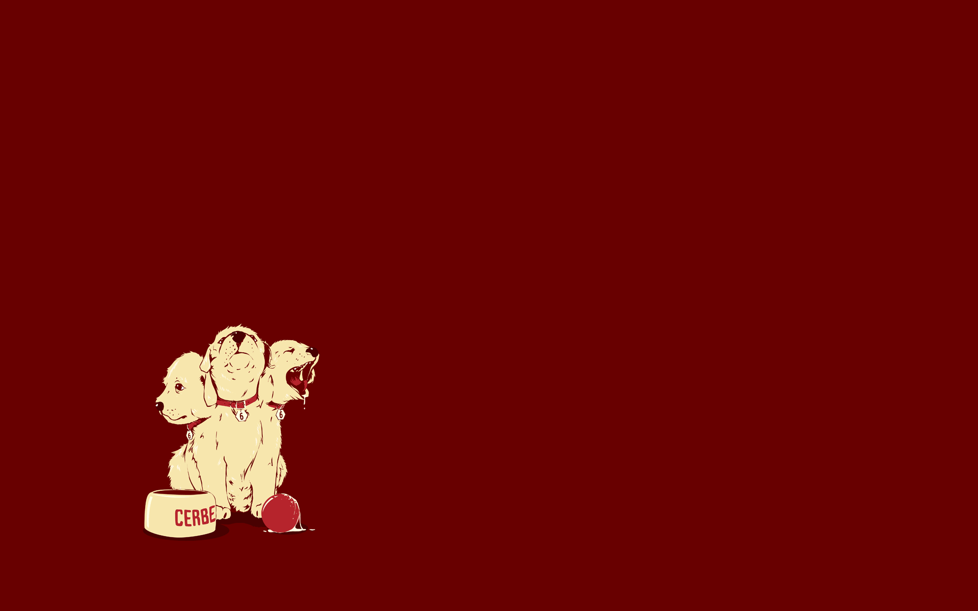 dogs, cerberus - desktop wallpaper