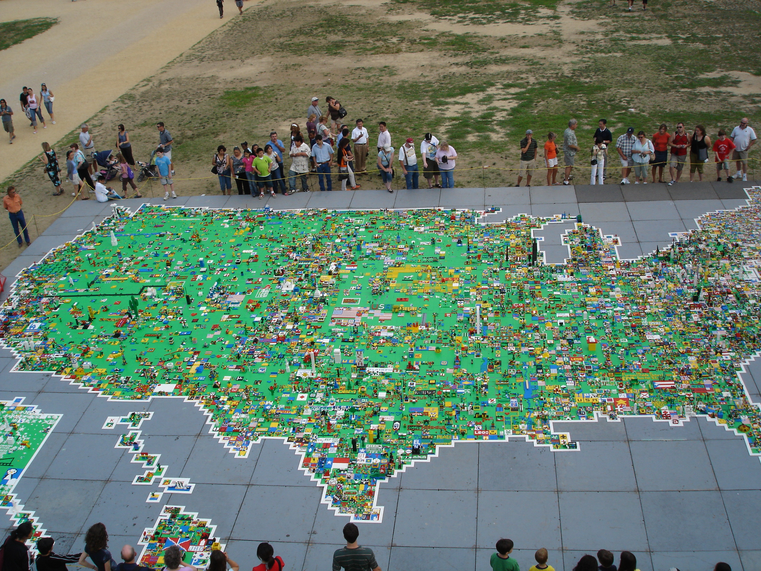 USA, maps, Legos - desktop wallpaper