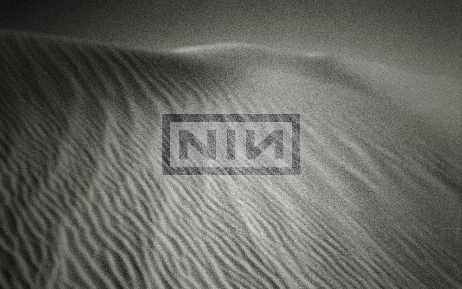Nine Inch Nails, deserts, grayscale, monochrome - desktop wallpaper