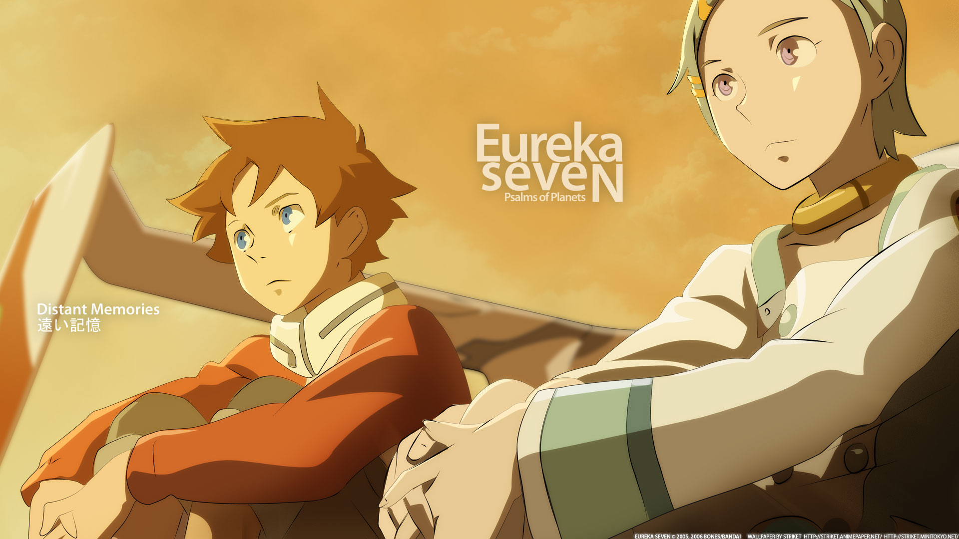 Eureka Seven, Eureka (character), Renton Thurston - desktop wallpaper