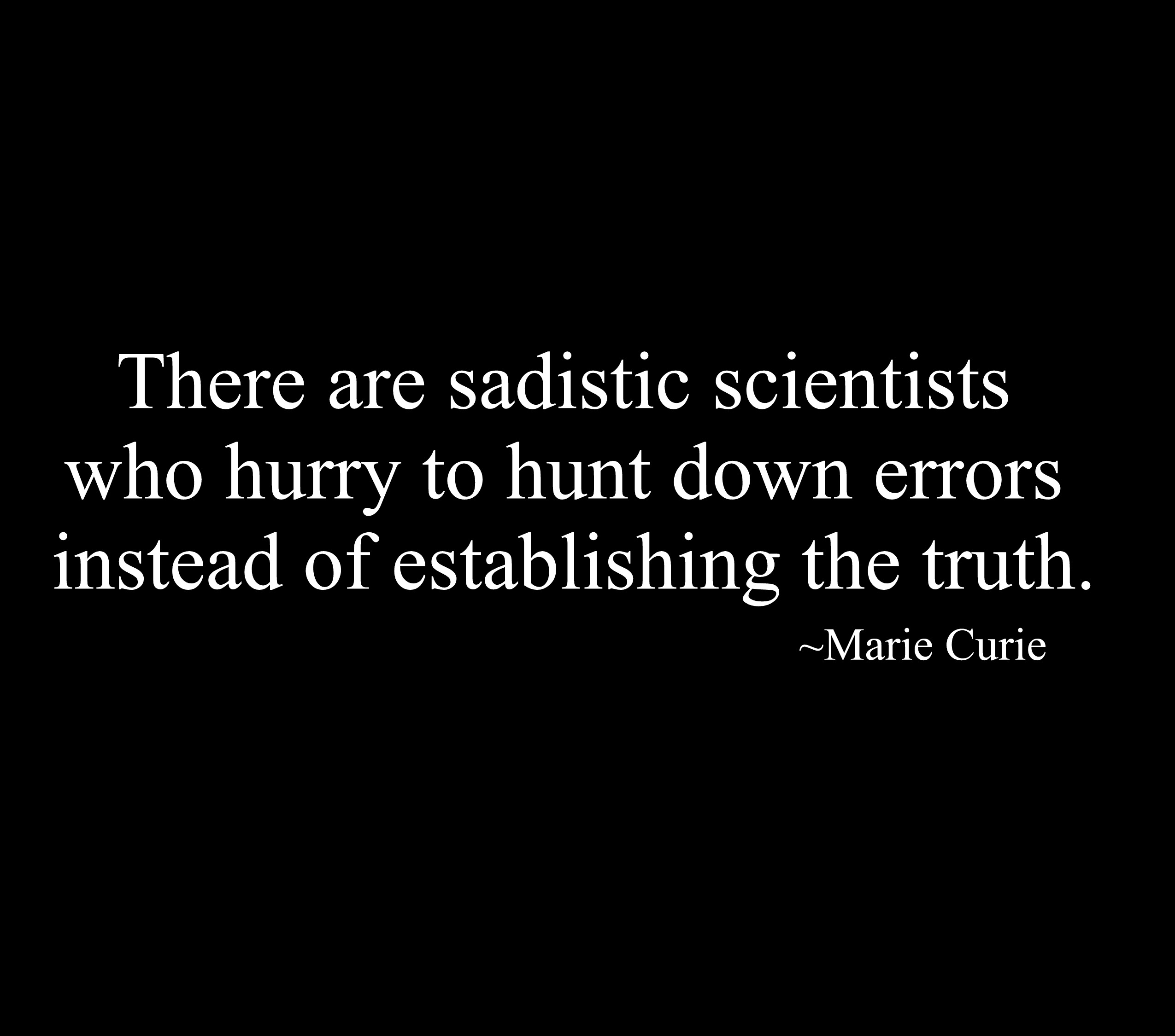 quotes, Marie Curie - desktop wallpaper