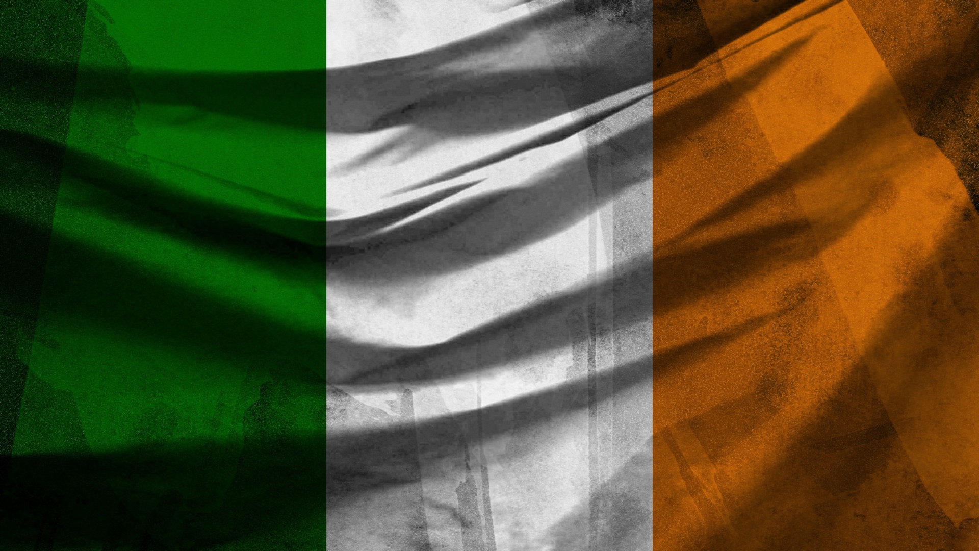 Ireland, flags - desktop wallpaper