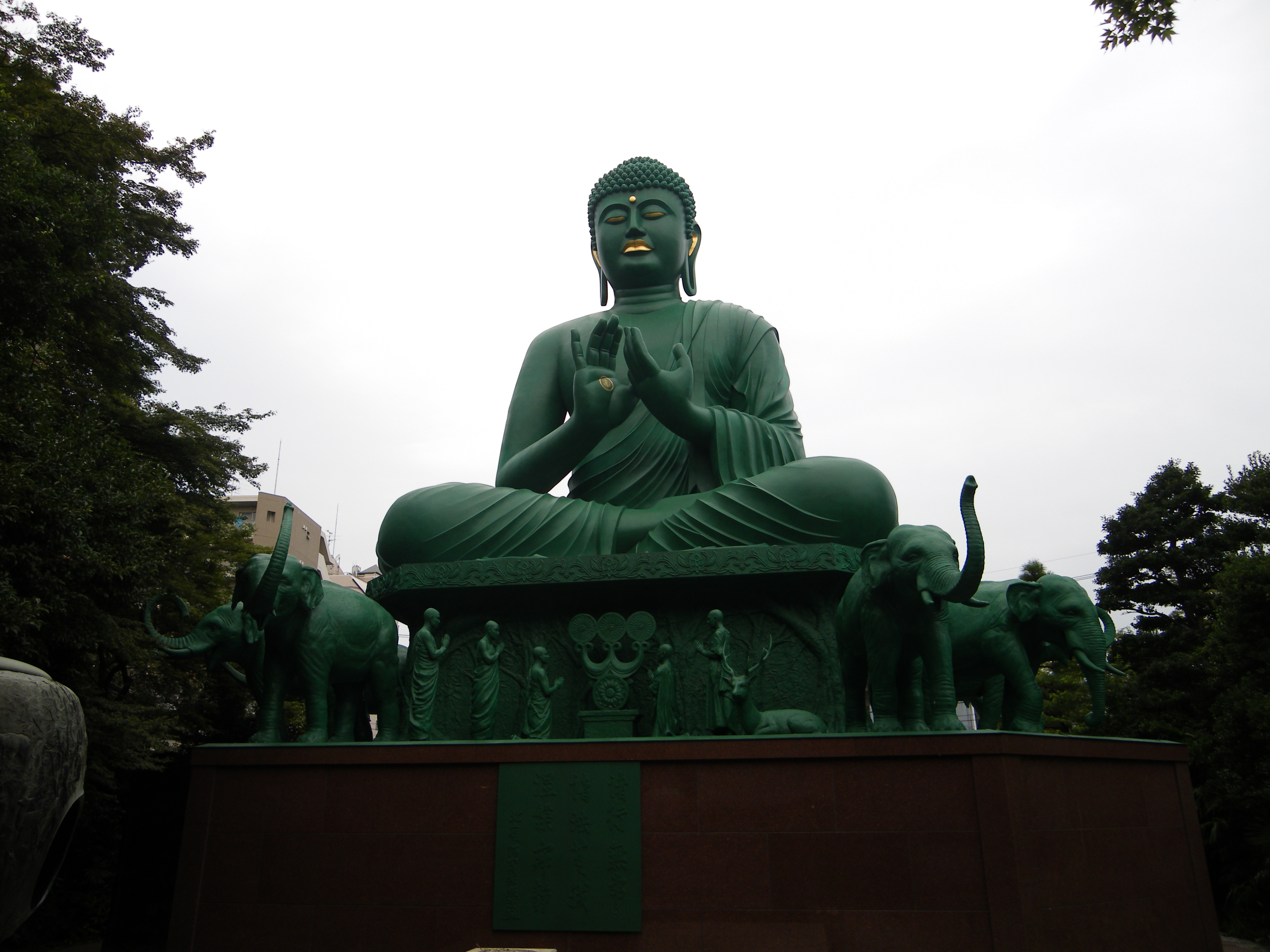 Buddha, statues - desktop wallpaper