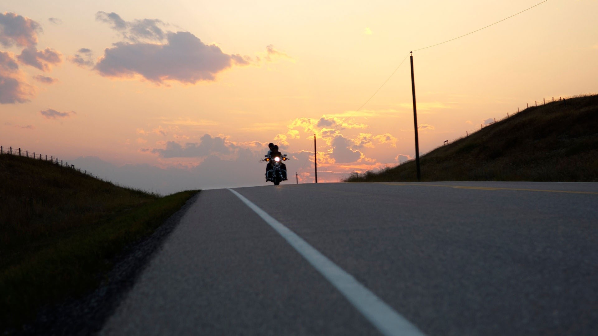 roads, motorbikes, riding - desktop wallpaper
