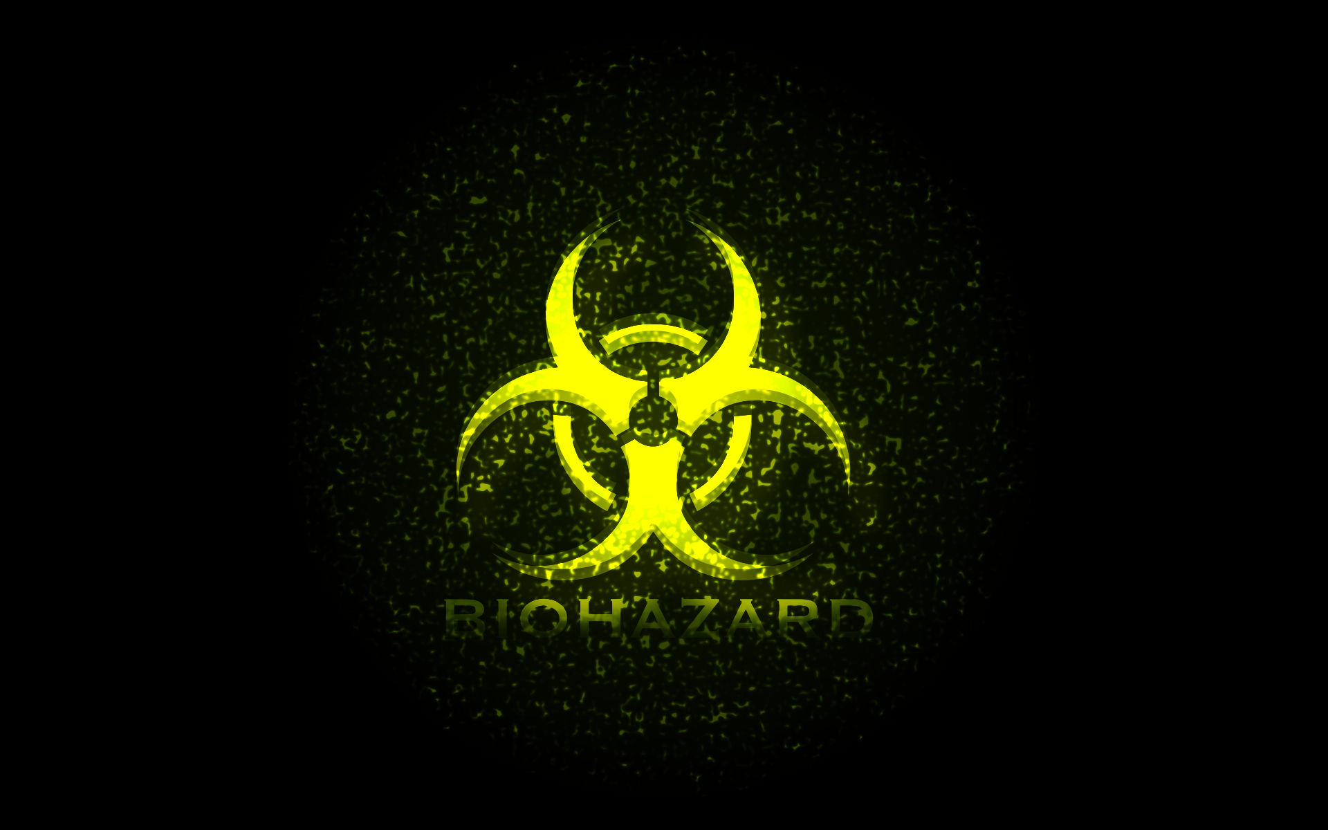 biohazard, symbol - desktop wallpaper
