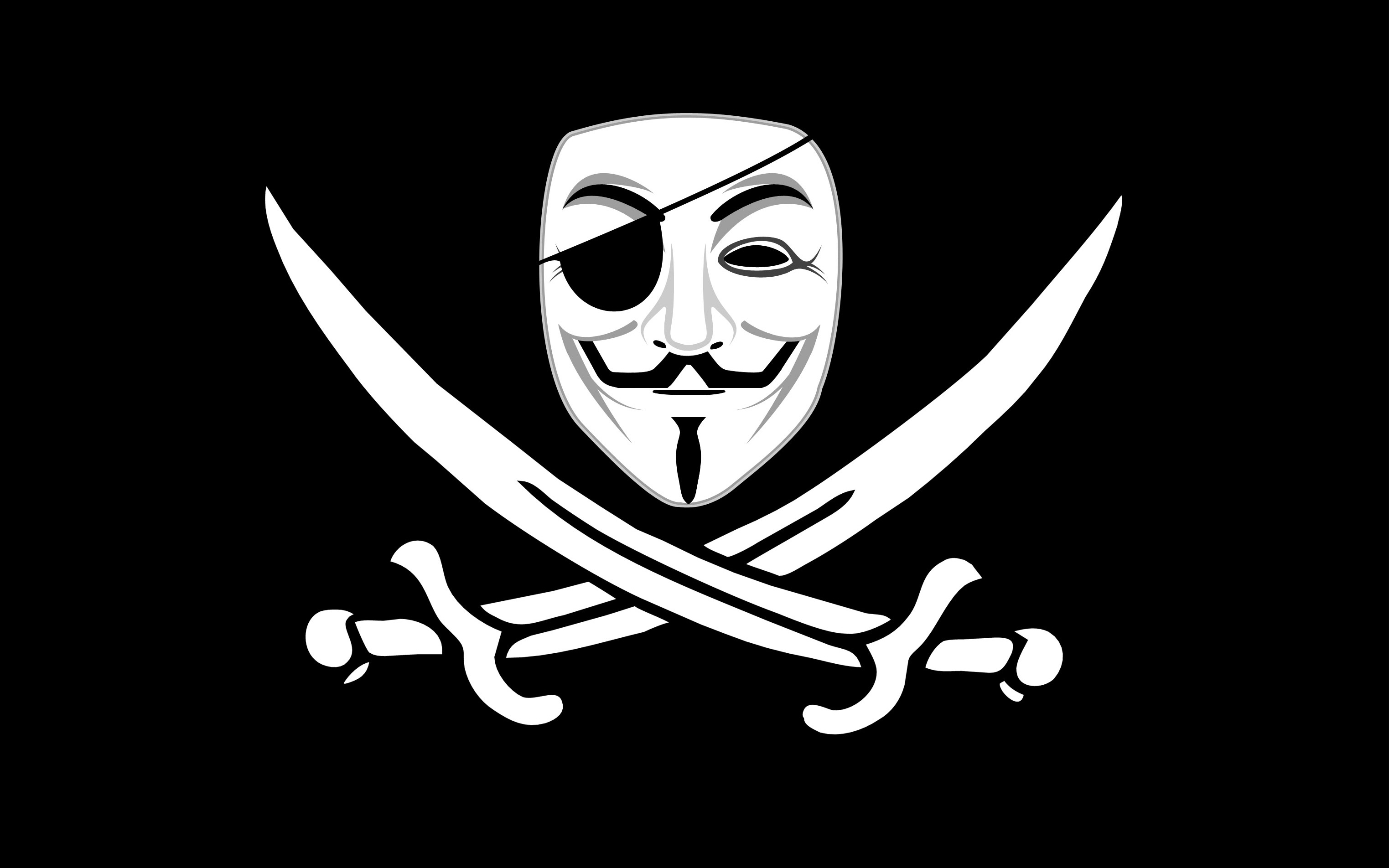 pirates, V for Vendetta, Jolly Roger - desktop wallpaper