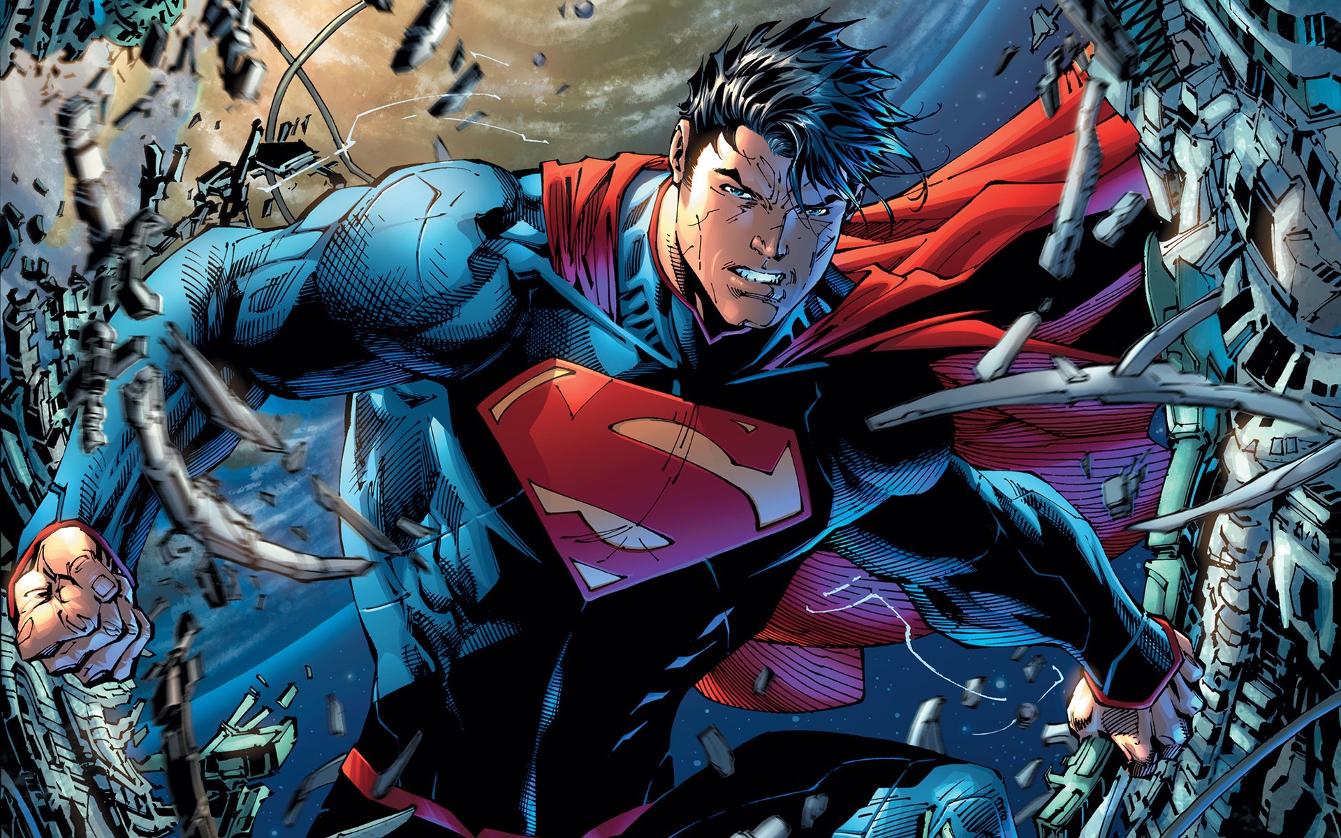 DC Comics, Superman, Man Of Steel, The New 52, Superman Unchained - desktop wallpaper