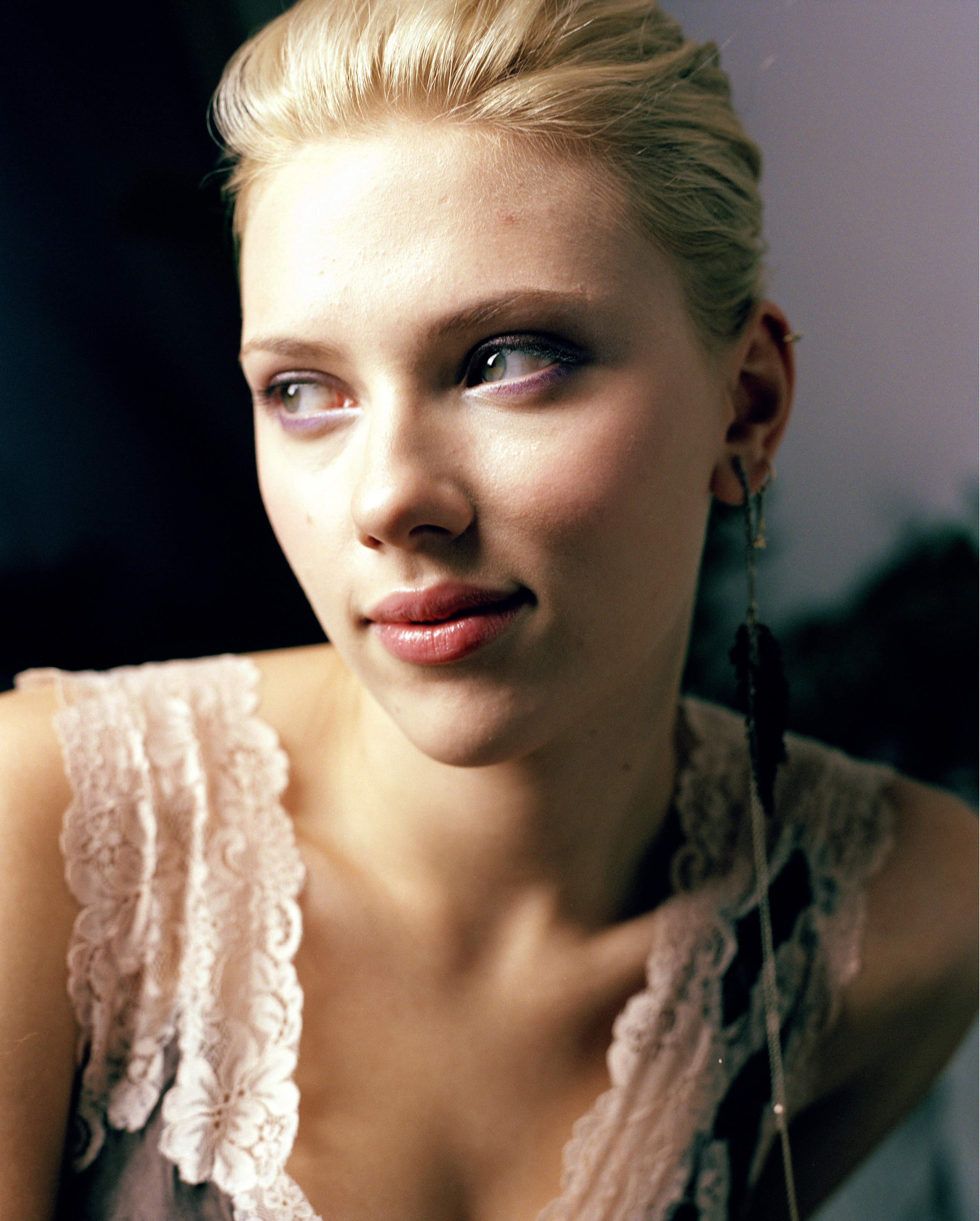 Scarlett Johansson, actress, faces - desktop wallpaper