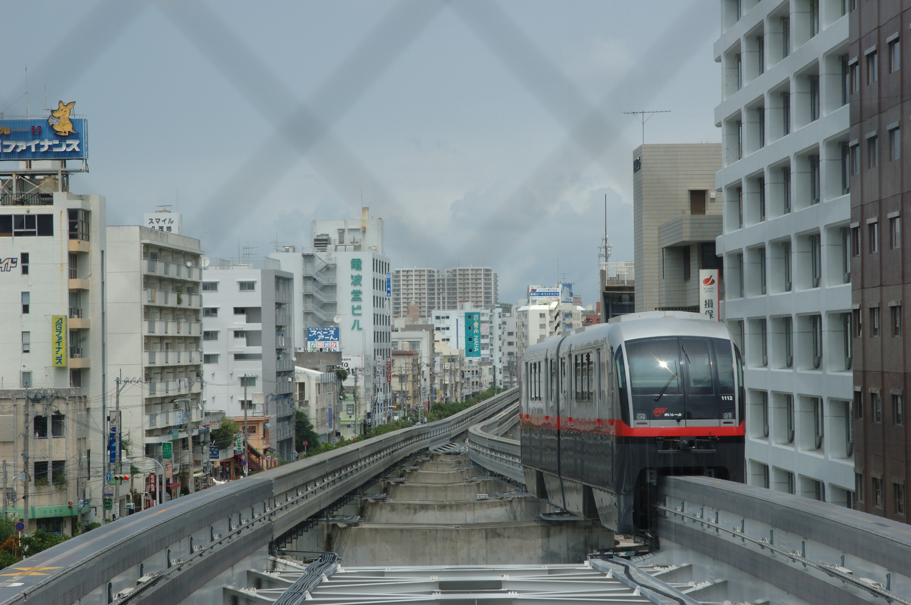 Japan, trains, okinawa, vehicles, cities - desktop wallpaper