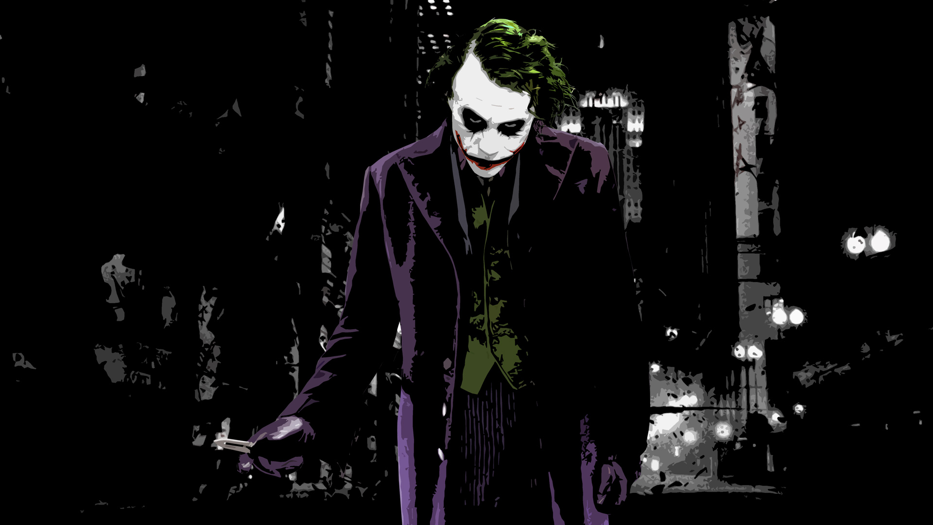 Batman, movies, DC Comics, The Joker, The Dark Knight - desktop wallpaper