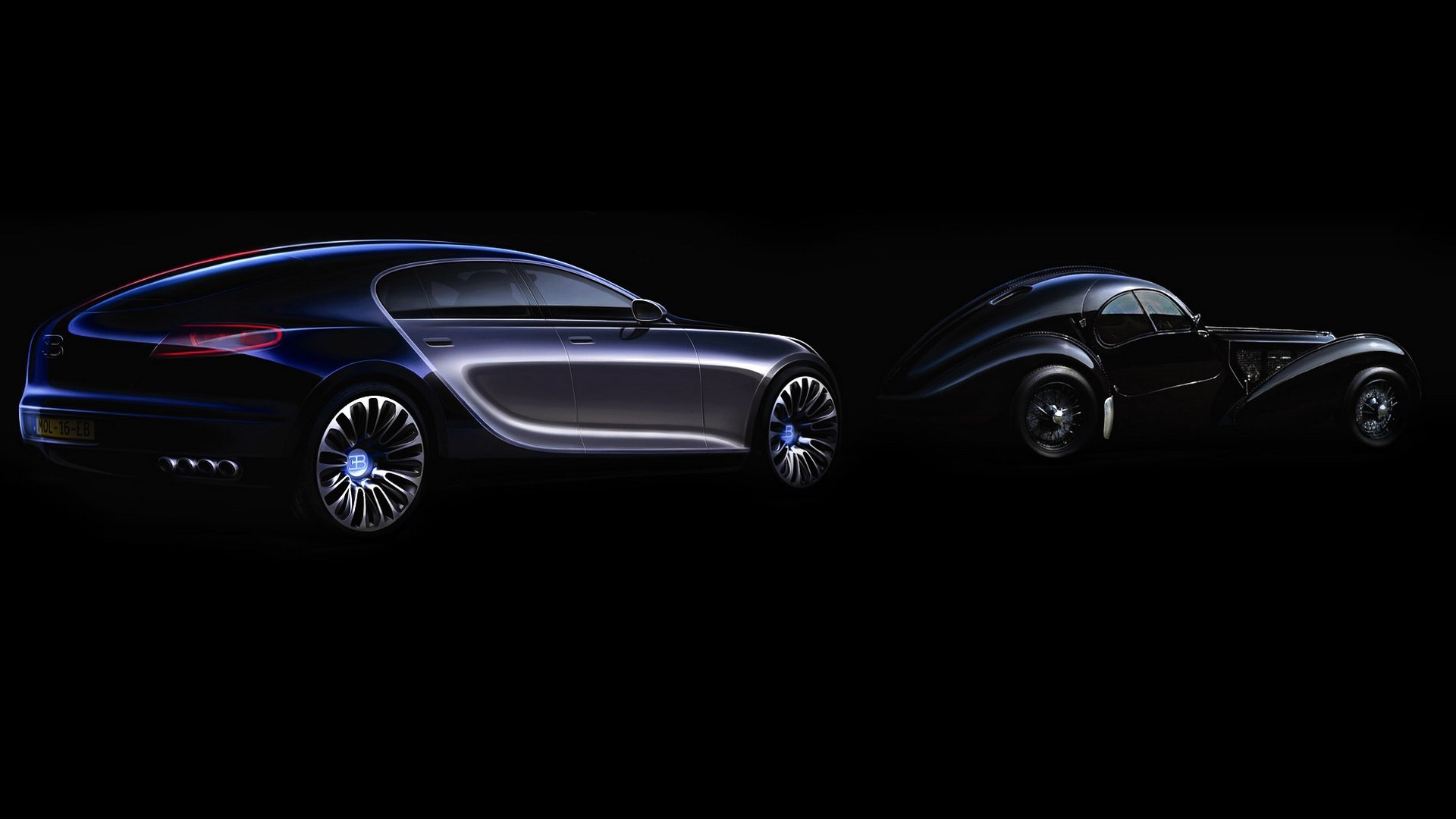 cars, Bugatti, vehicles, concept cars, Bugatti Galibier Concept, classic cars - desktop wallpaper