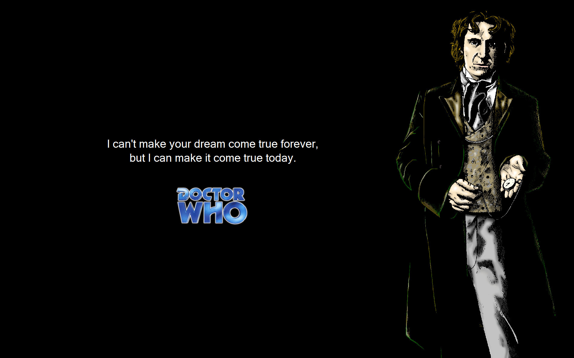 quotes, Paul McGann, Doctor Who, Eighth Doctor - desktop wallpaper