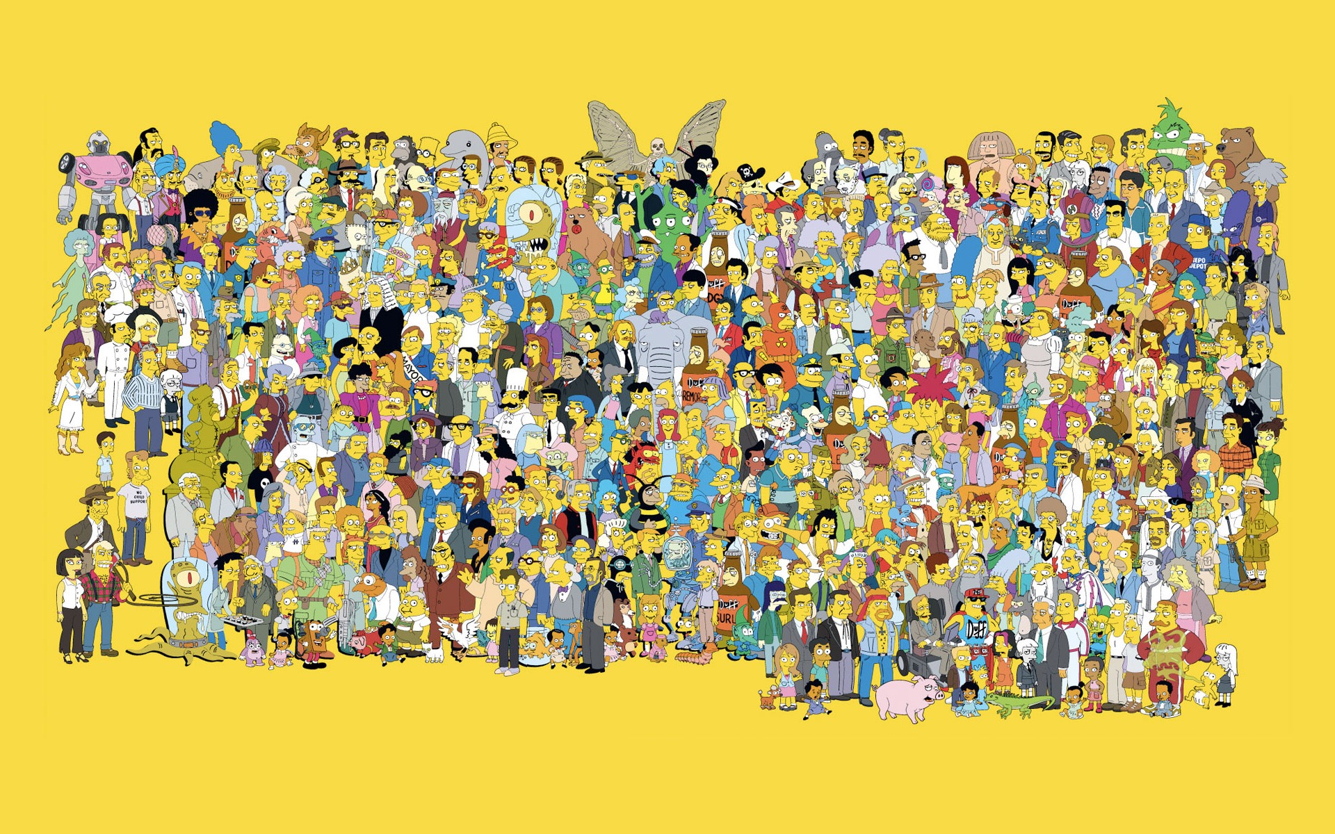 cartoons, Canti, The Simpsons - desktop wallpaper