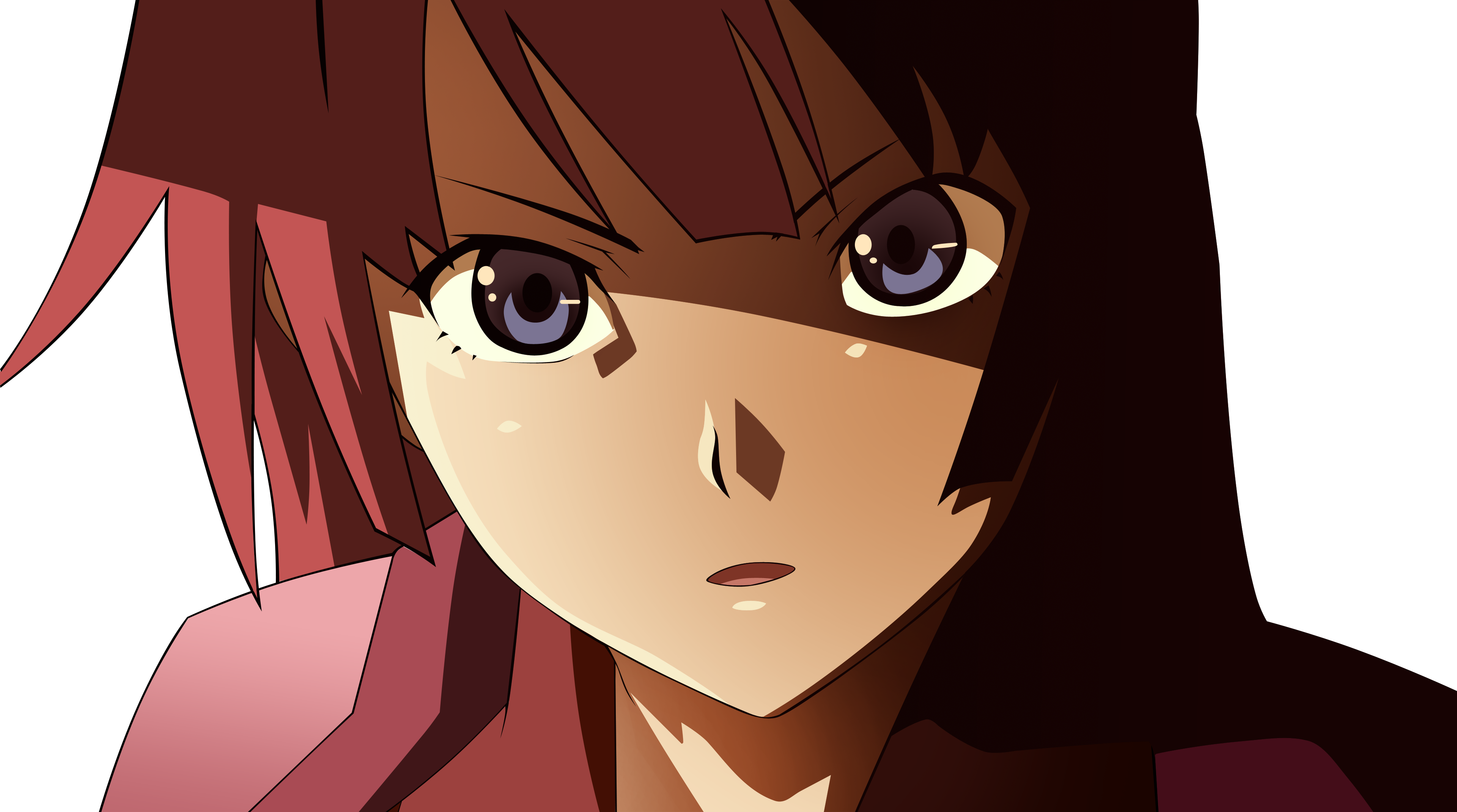 Bakemonogatari, Senjougahara Hitagi, anime girls - desktop wallpaper