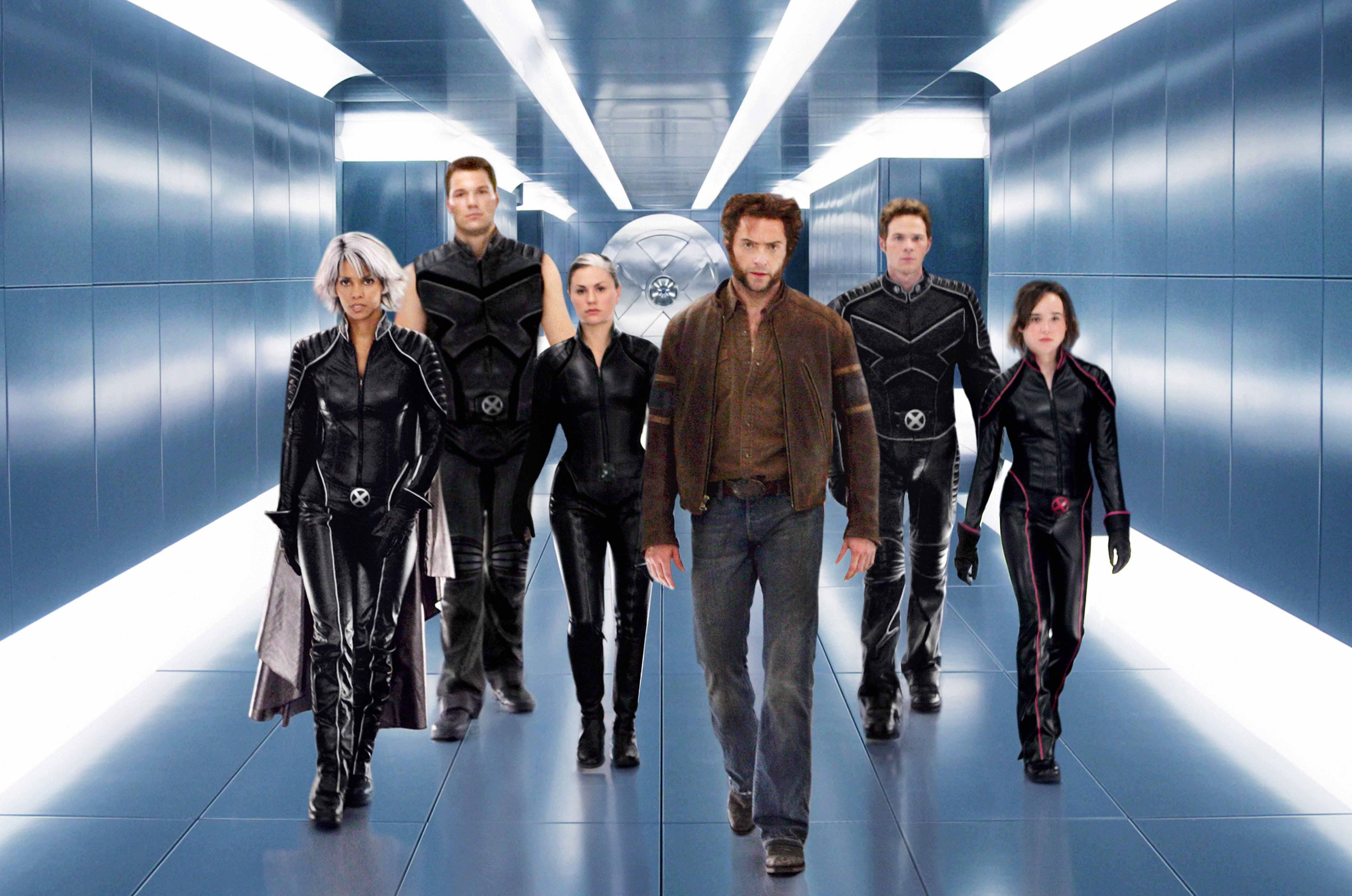 Ellen Page, X-Men, Wolverine, Halle Berry, colossus, Rogue, Anna Paquin, Hugh Jackman, X-Men: The Last Stand, Iceman, Kitty Pryde, Storm (comics character) - desktop wallpaper