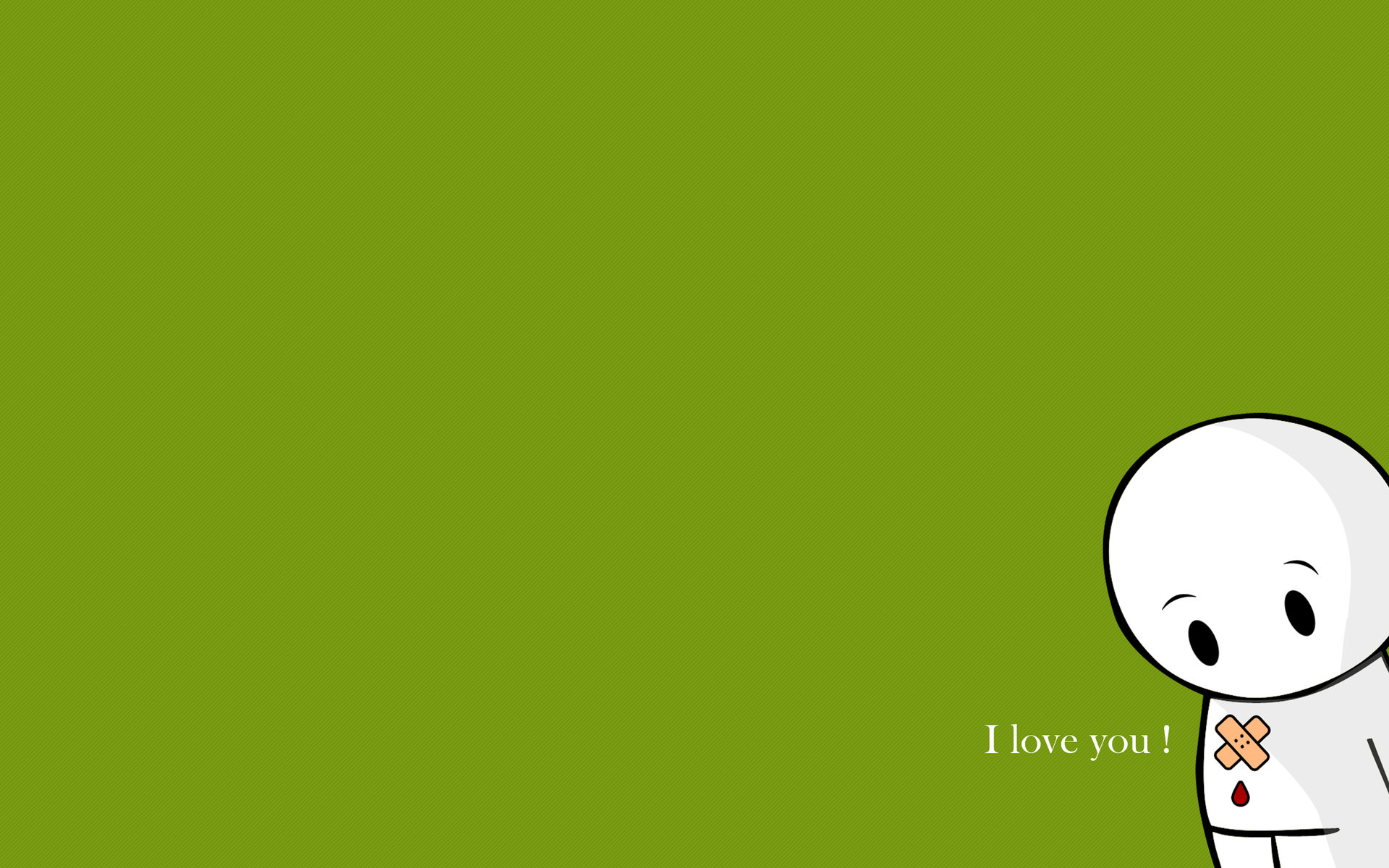 green, women, love, i love you - desktop wallpaper