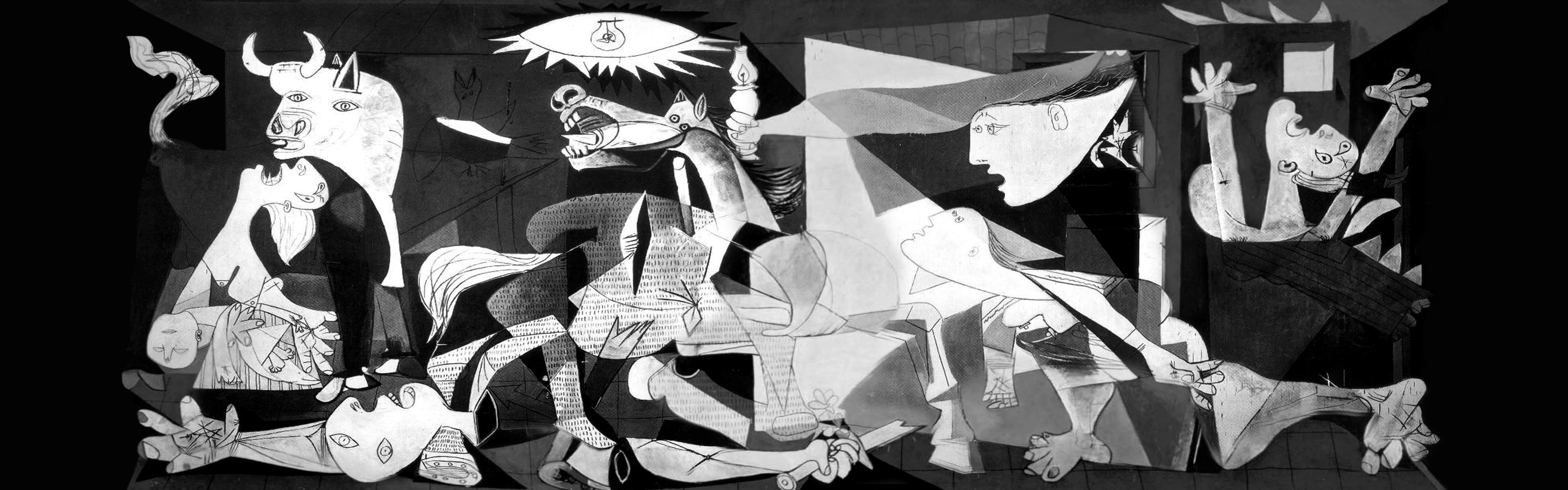 Pablo Picasso, Guernica - desktop wallpaper