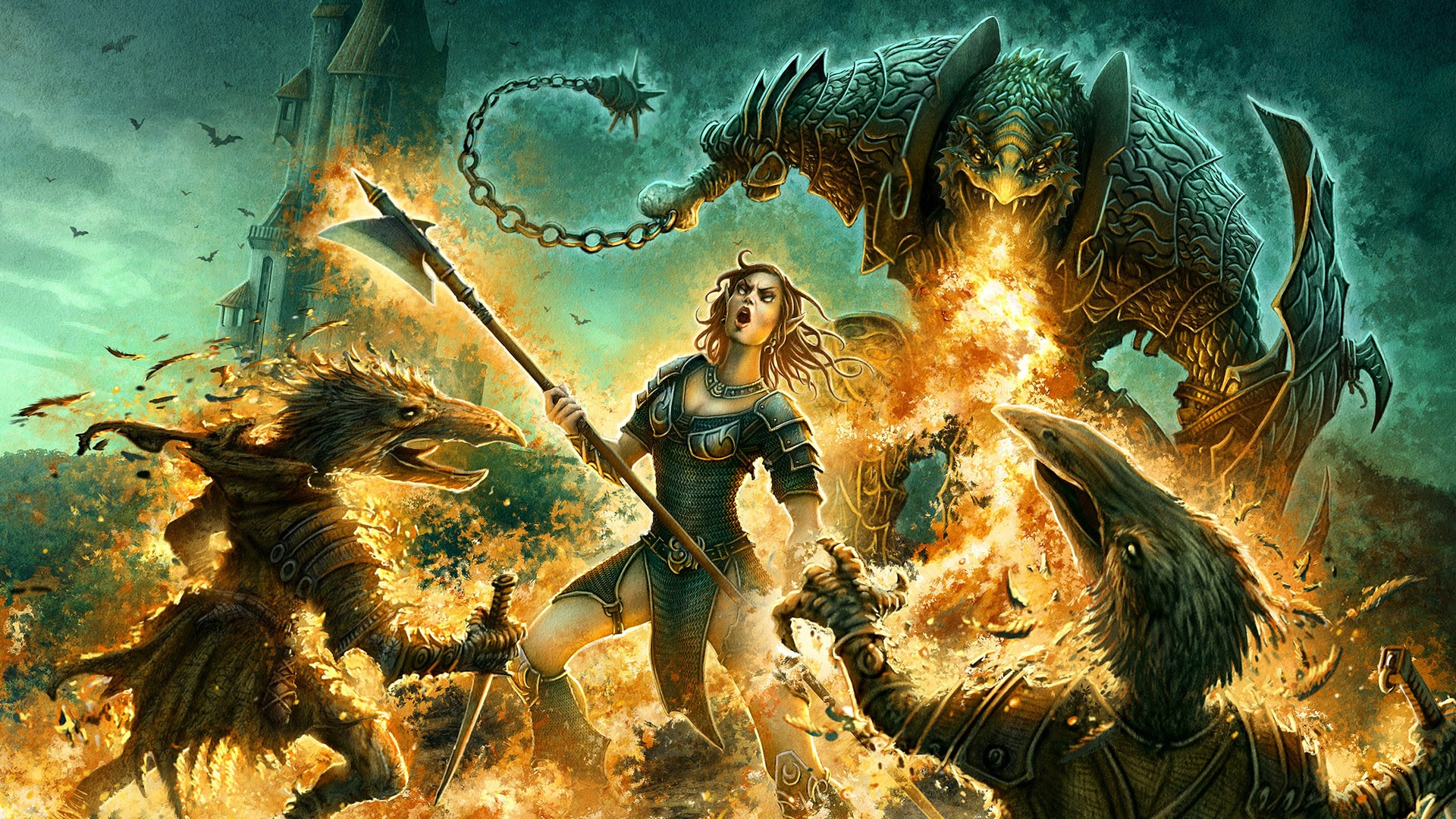 CGI, fantasy art, Kerem Beyit - desktop wallpaper