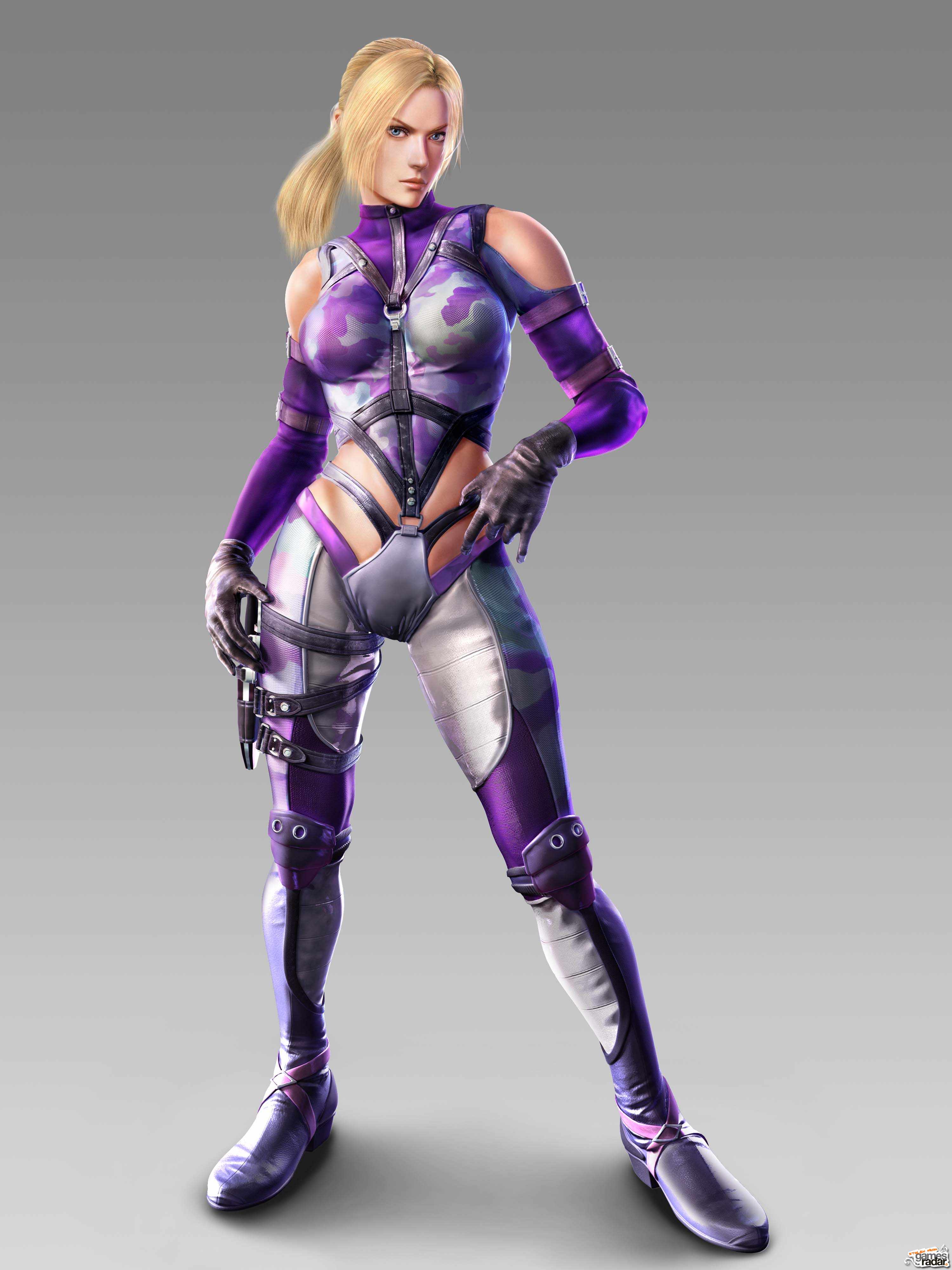 blondes, women, video games, Tekken, Nina Williams - desktop wallpaper