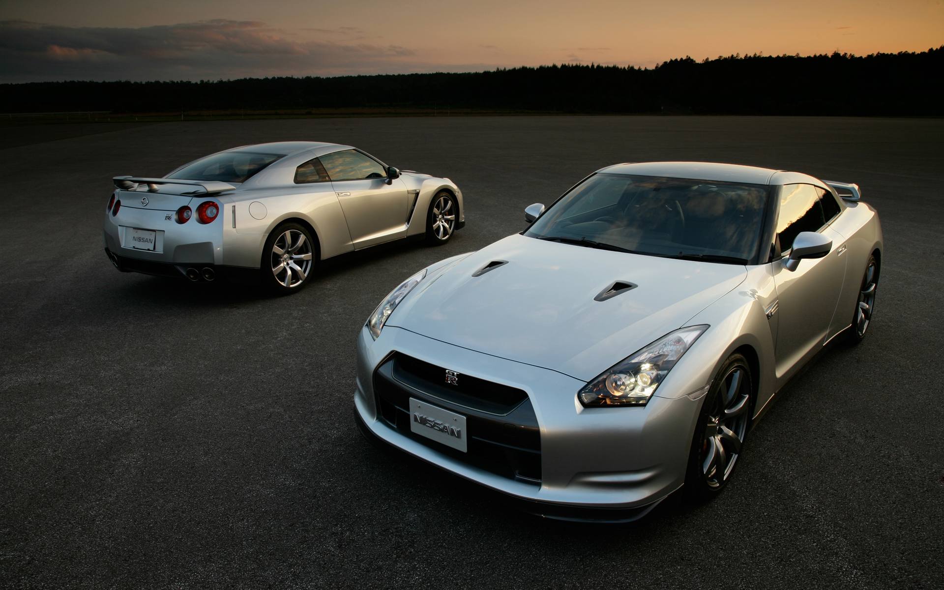 cars, Nissan, vehicles, Nissan Skyline GT-R, Nissan GT-R R35 - desktop wallpaper
