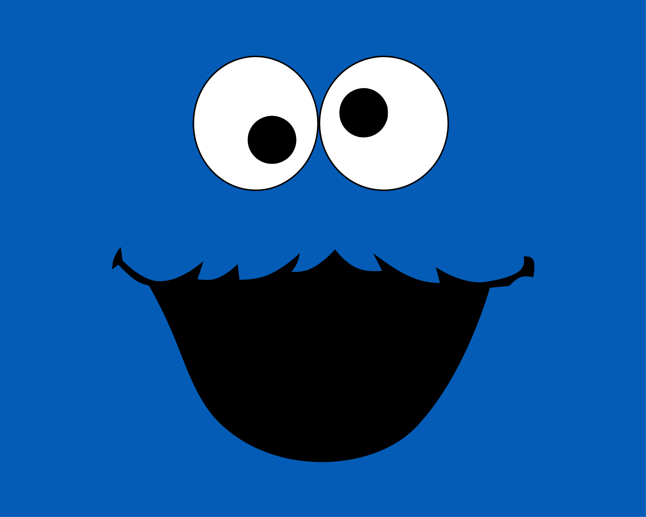 TV, Cookie Monster, Sesame Street - desktop wallpaper