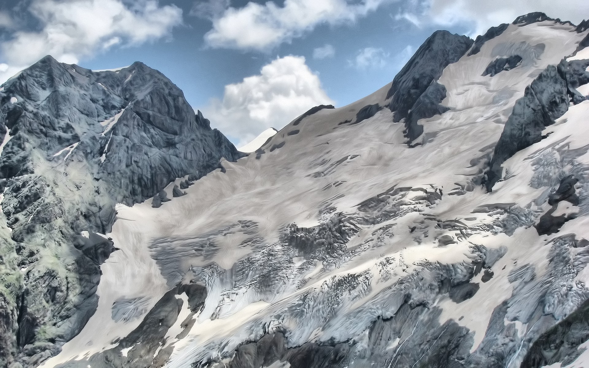 mountains, landscapes, nature, rocks - desktop wallpaper