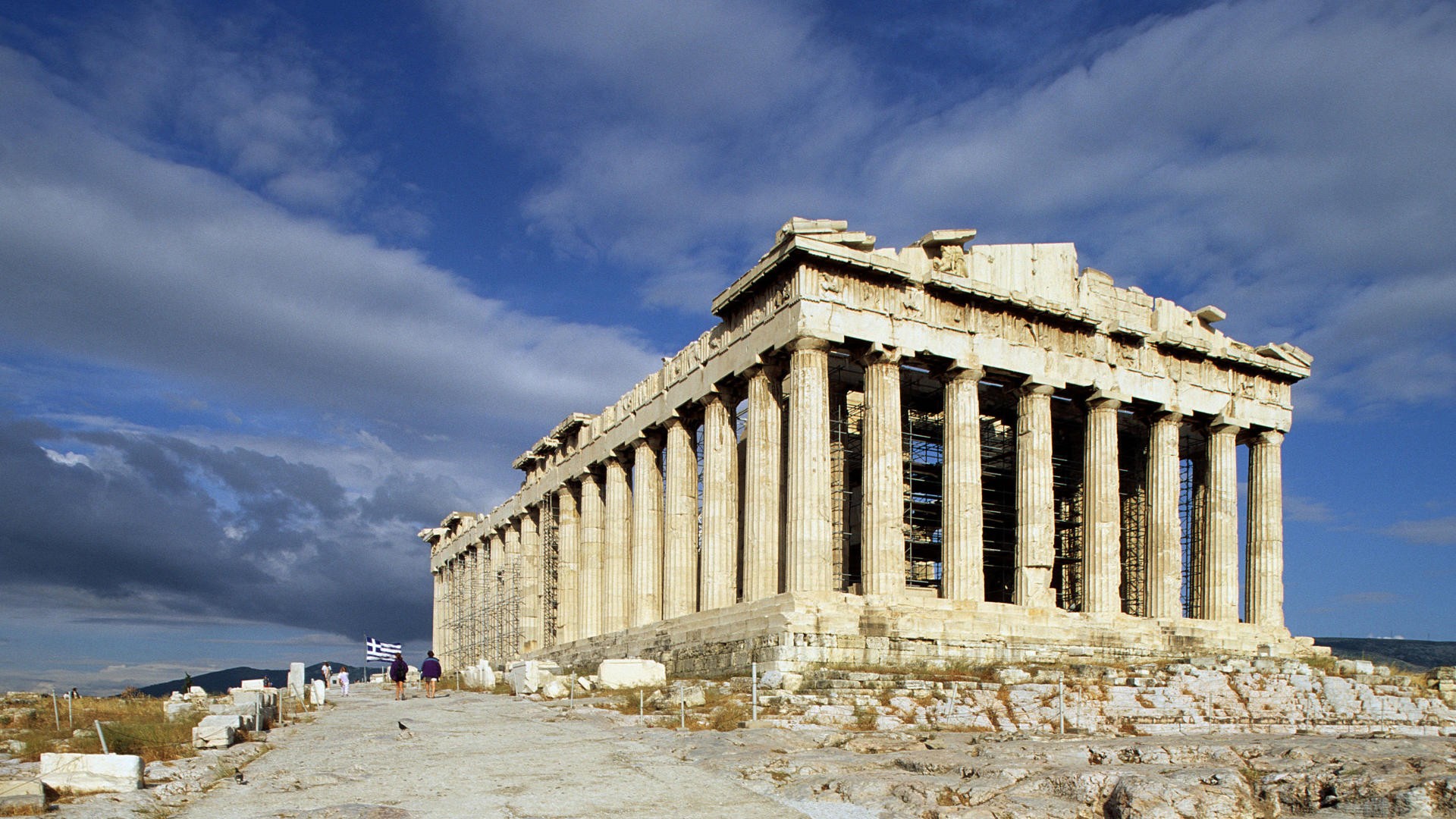 Greece, Athens, Parthenon - desktop wallpaper