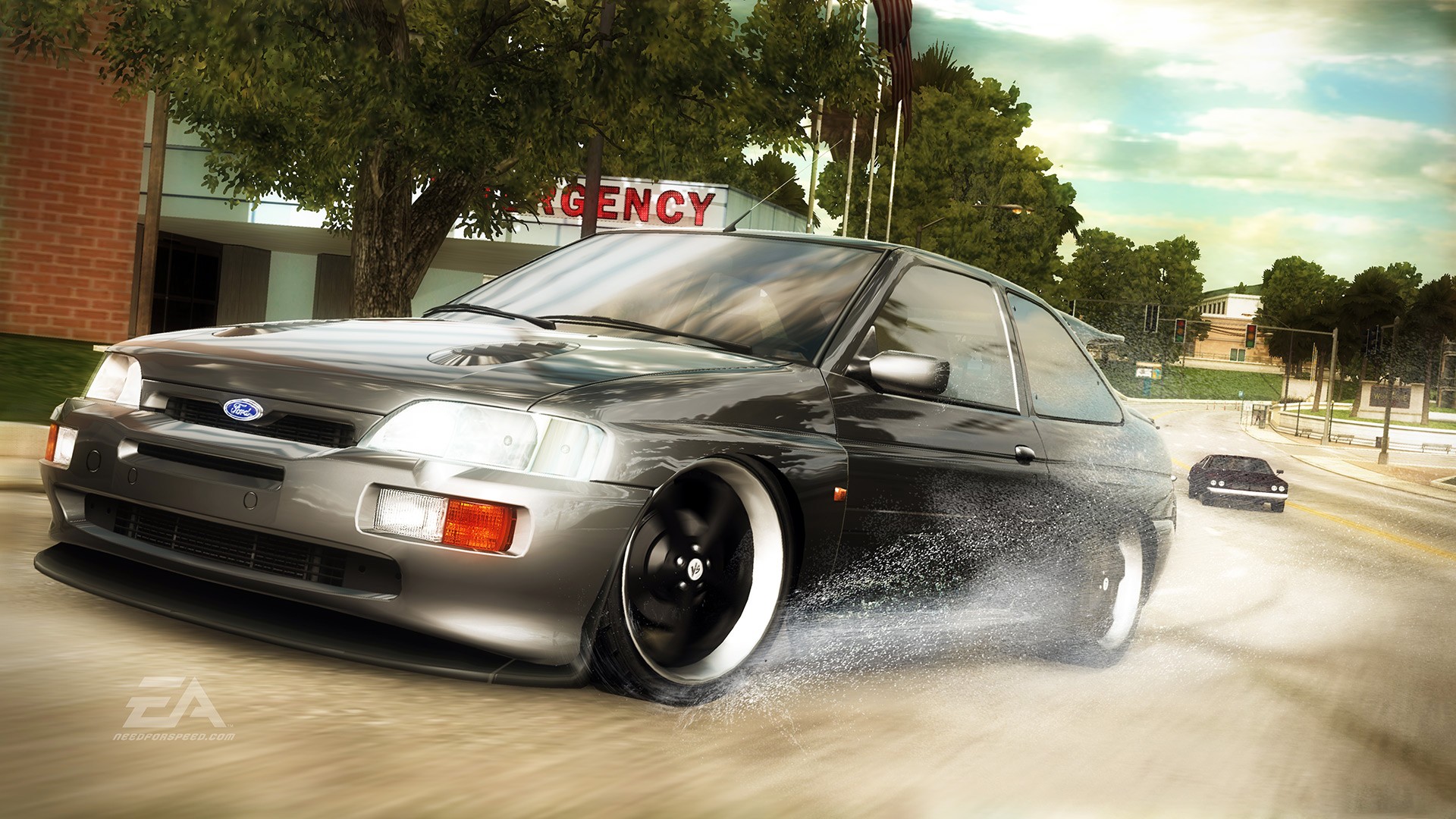 video games, cars, Need for Speed, Need For Speed Undercover, Ford Escort, games, pc games - desktop wallpaper