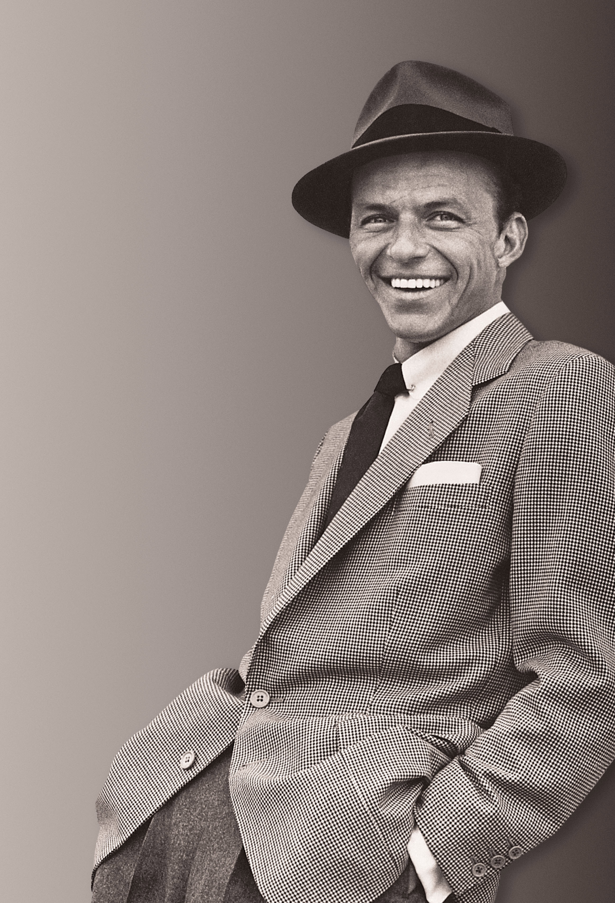 suit, Frank Sinatra, hats - desktop wallpaper