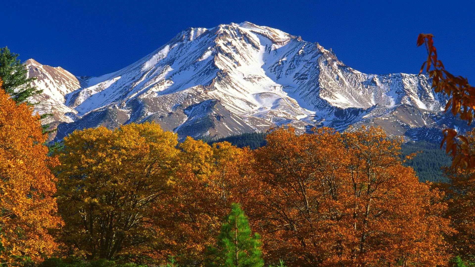 California, Mount Shasta - desktop wallpaper