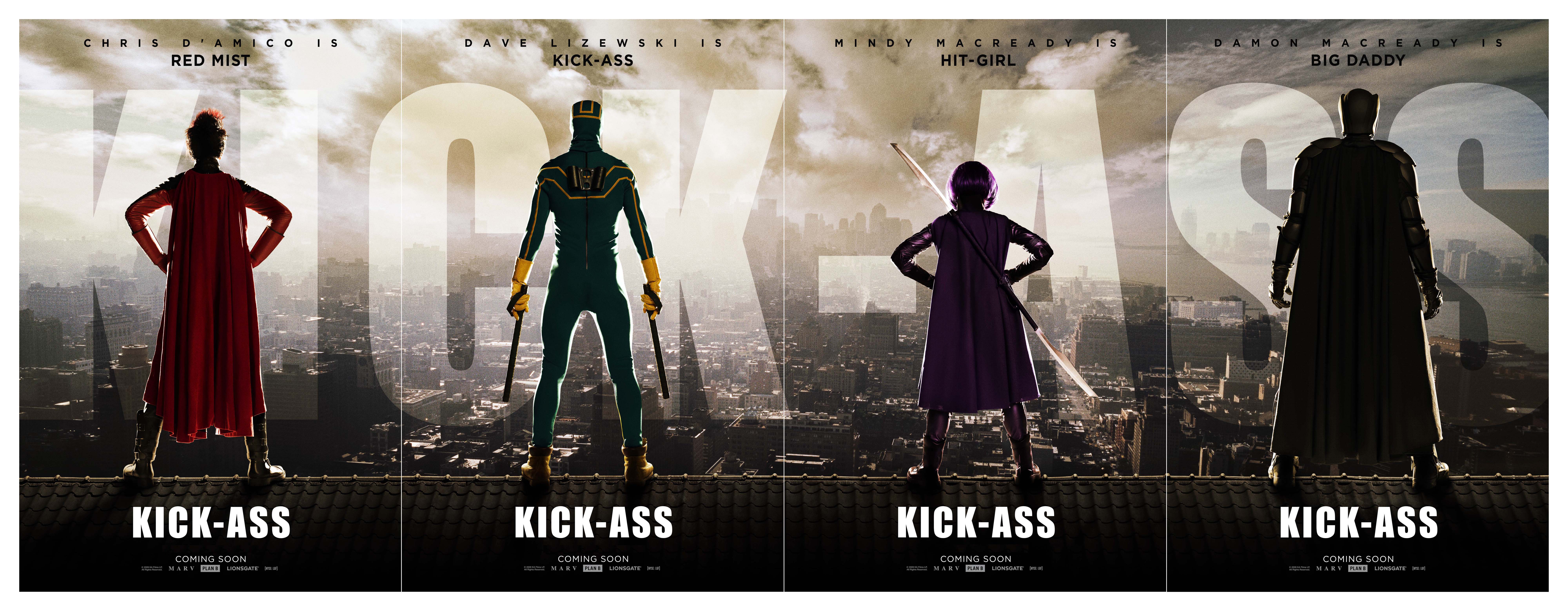movies, Kick-Ass, movie posters - desktop wallpaper